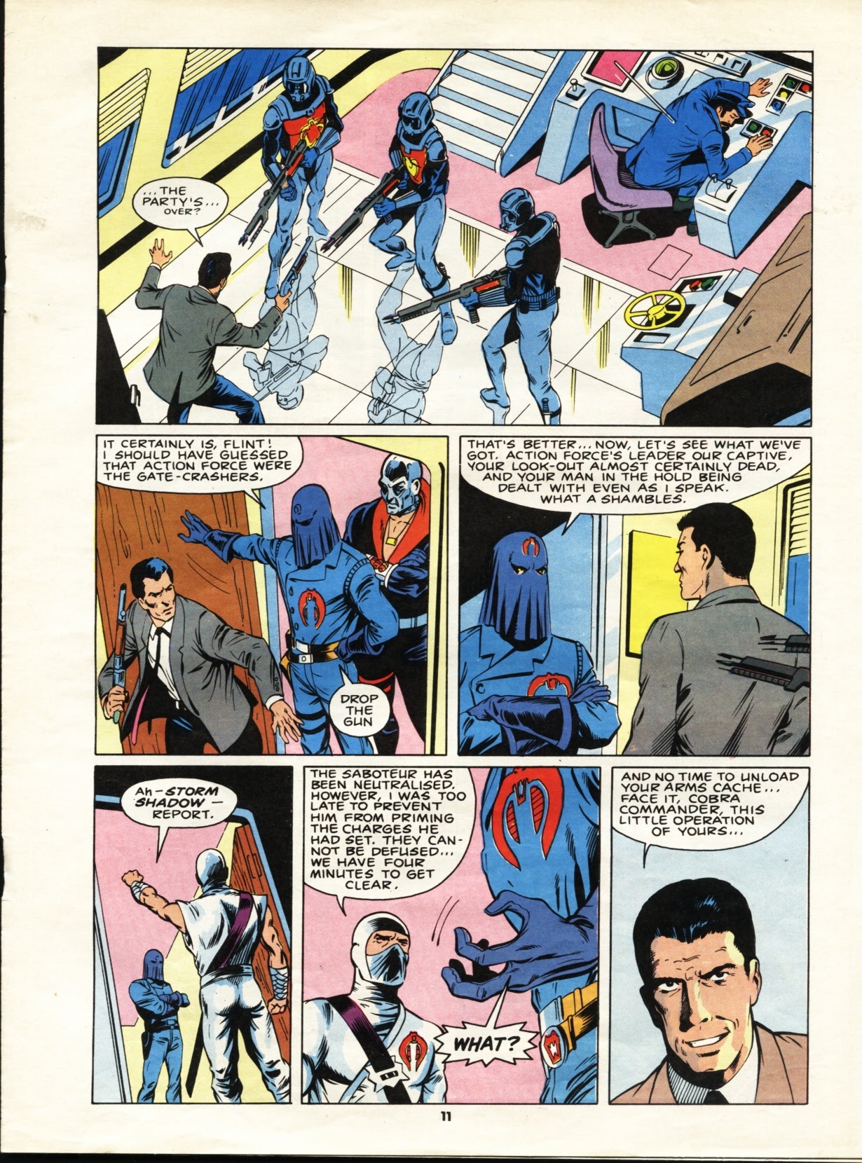 Read online Action Force comic -  Issue #1 - 10