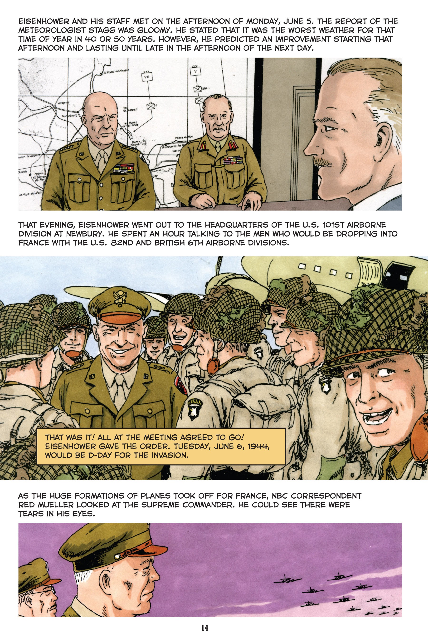 Read online Normandy: A Graphic History of D-Day, the Allied Invasion of Hitler's Fortress Europe comic -  Issue # TPB - 15