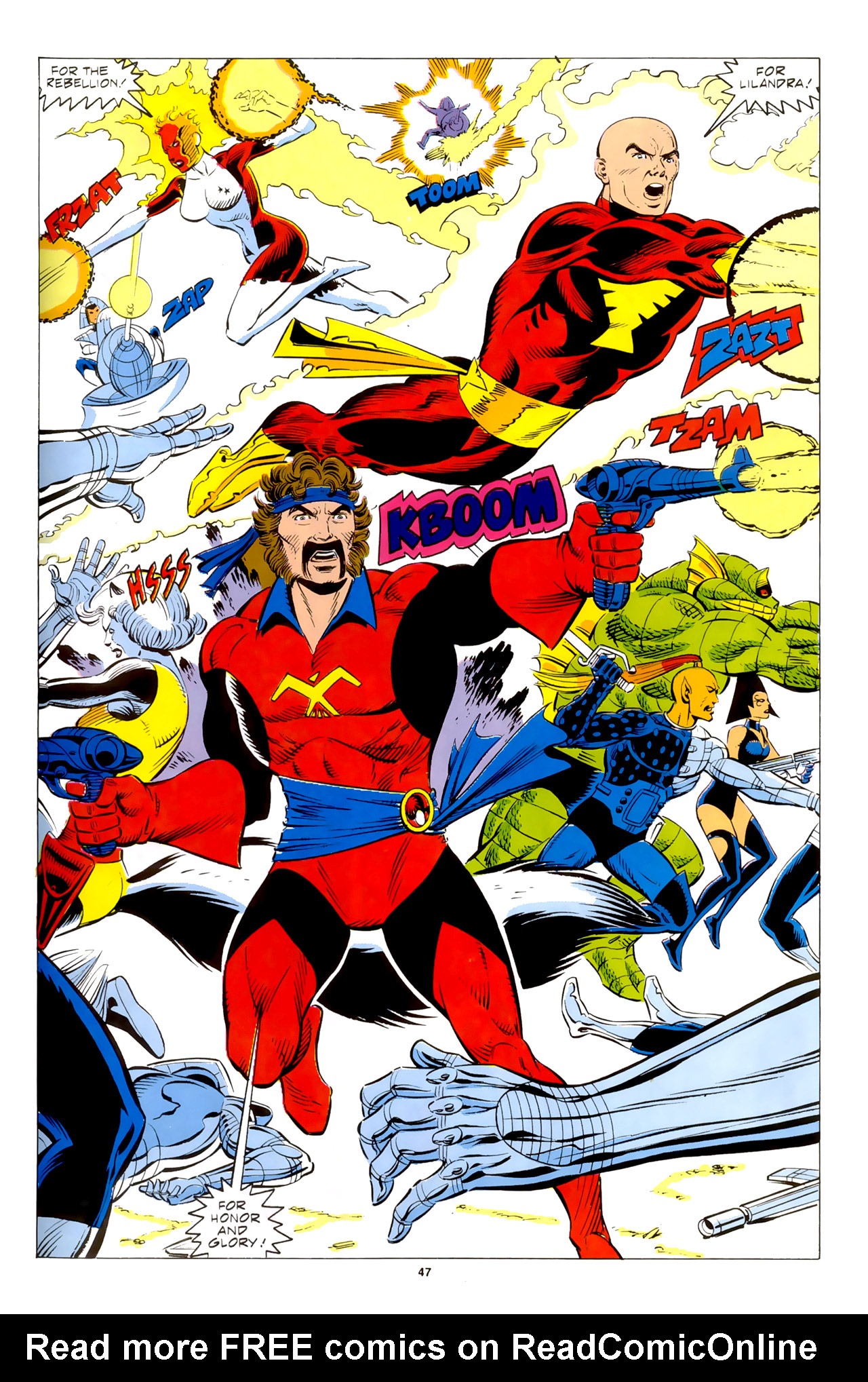 Read online X-Men Spotlight On...Starjammers comic -  Issue #2 - 49