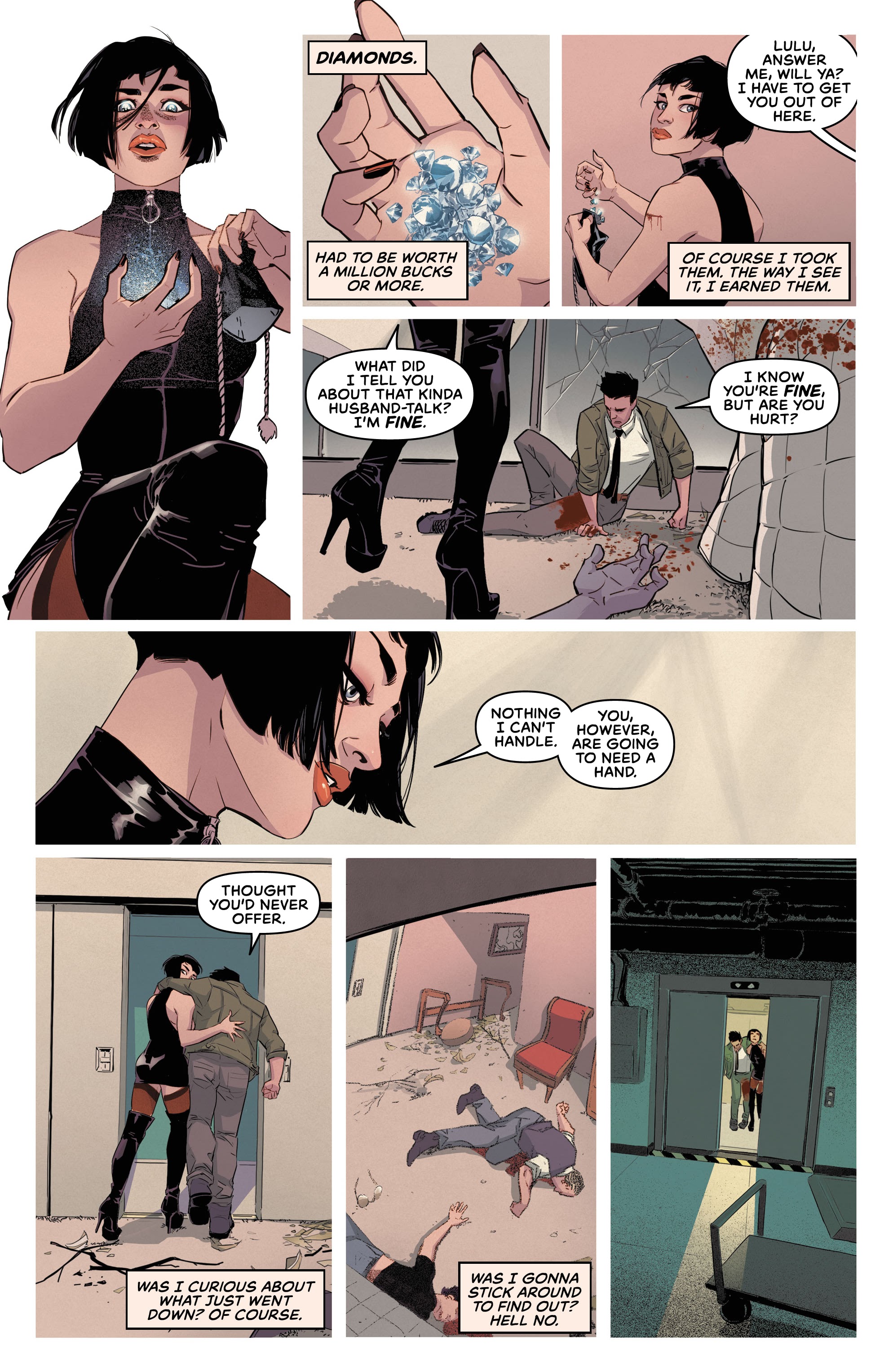 Read online Hit Me comic -  Issue #1 - 21