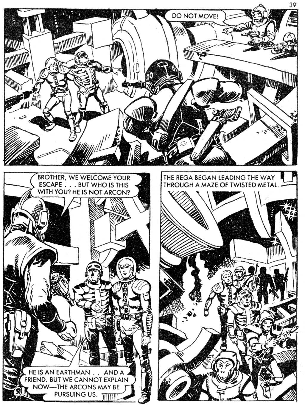 Read online Starblazer comic -  Issue #159 - 39