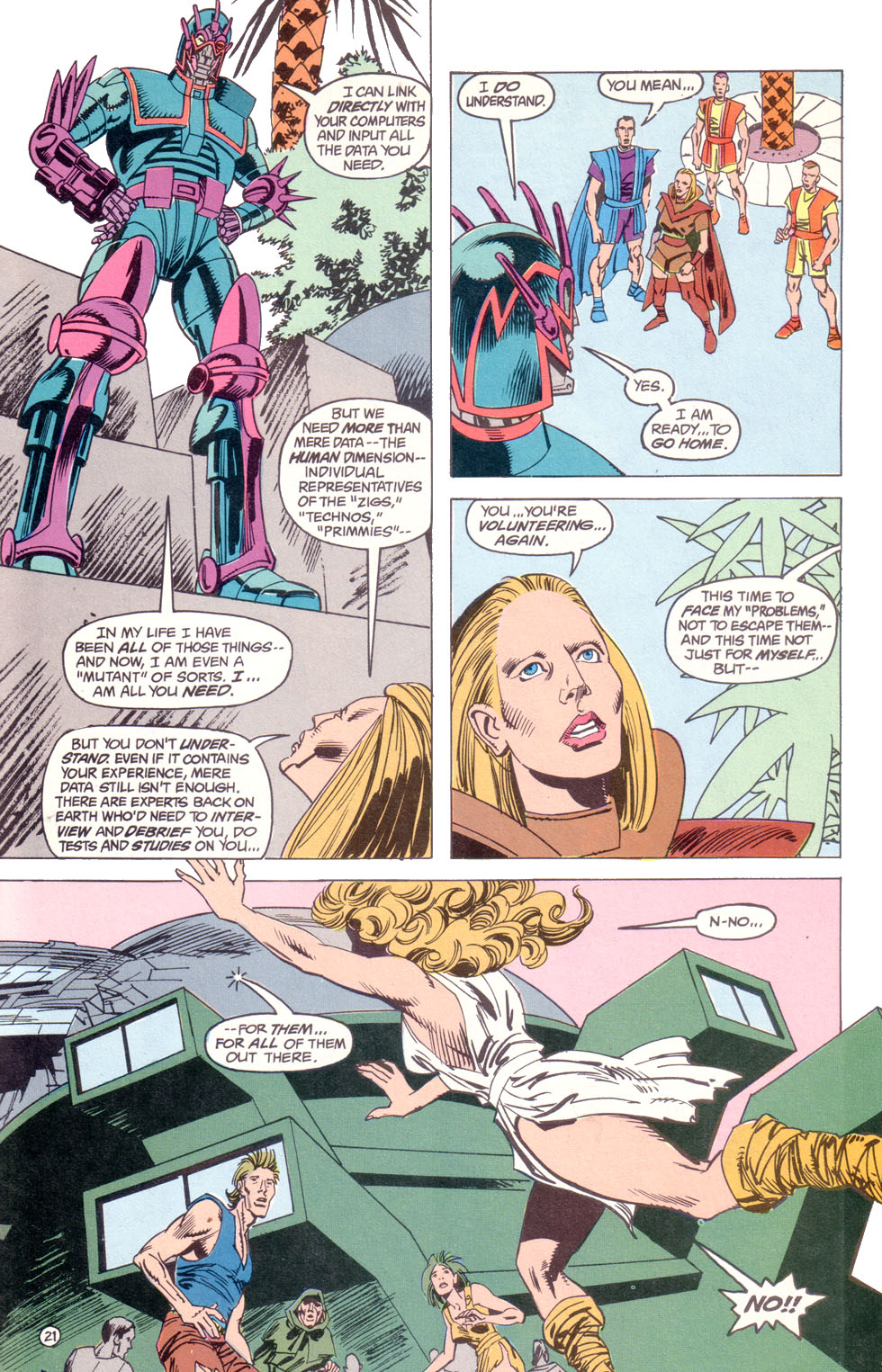 Read online Electric Warrior comic -  Issue #18 - 23