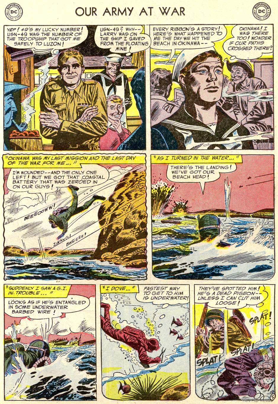 Read online Our Army at War (1952) comic -  Issue #13 - 23