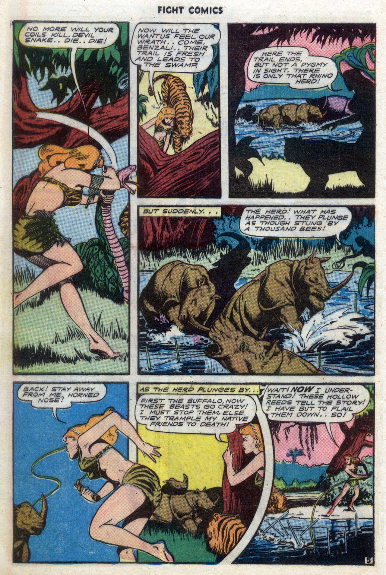 Read online Fight Comics comic -  Issue #42 - 28