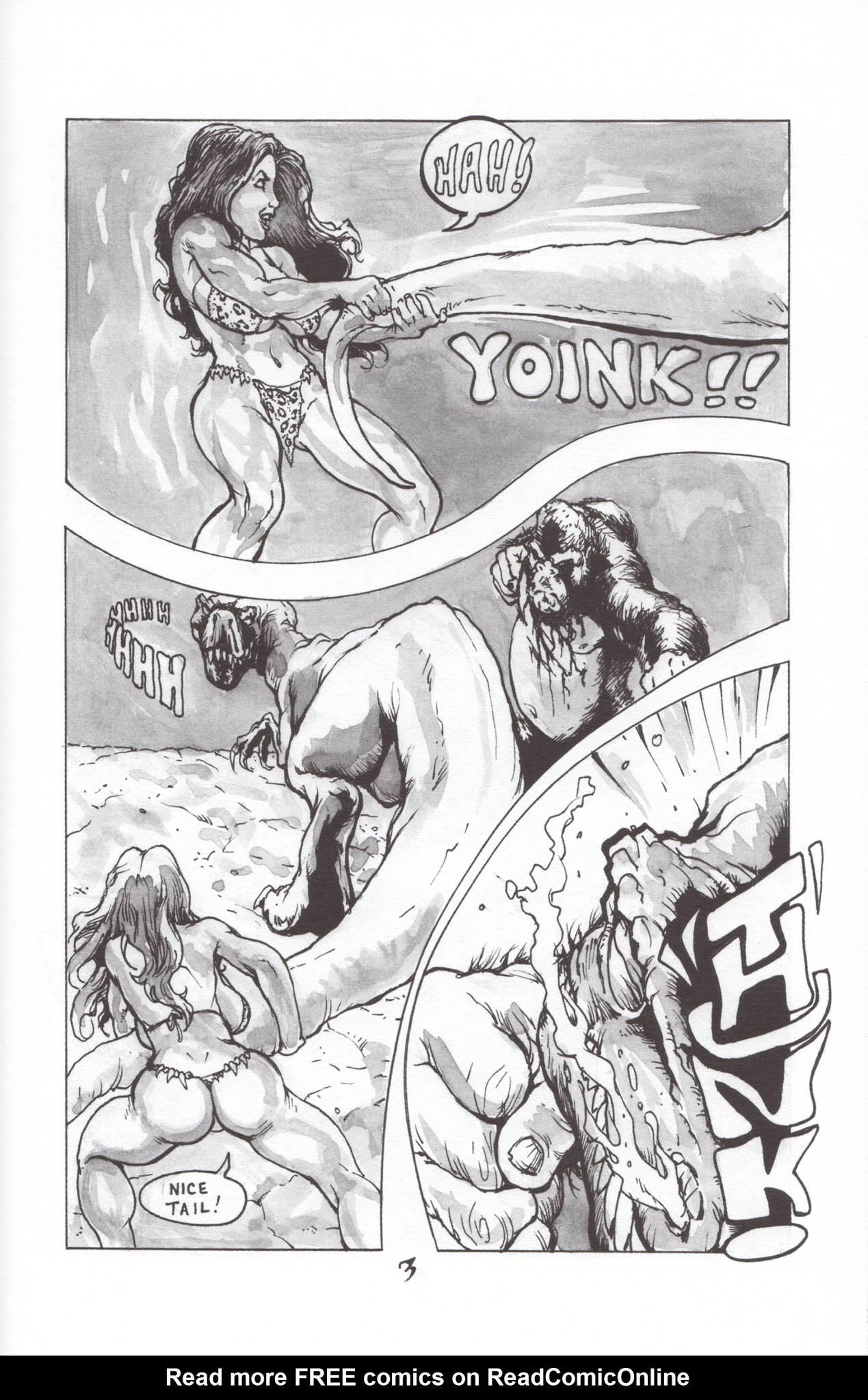 Read online Cavewoman: Raptor comic -  Issue #2 - 5