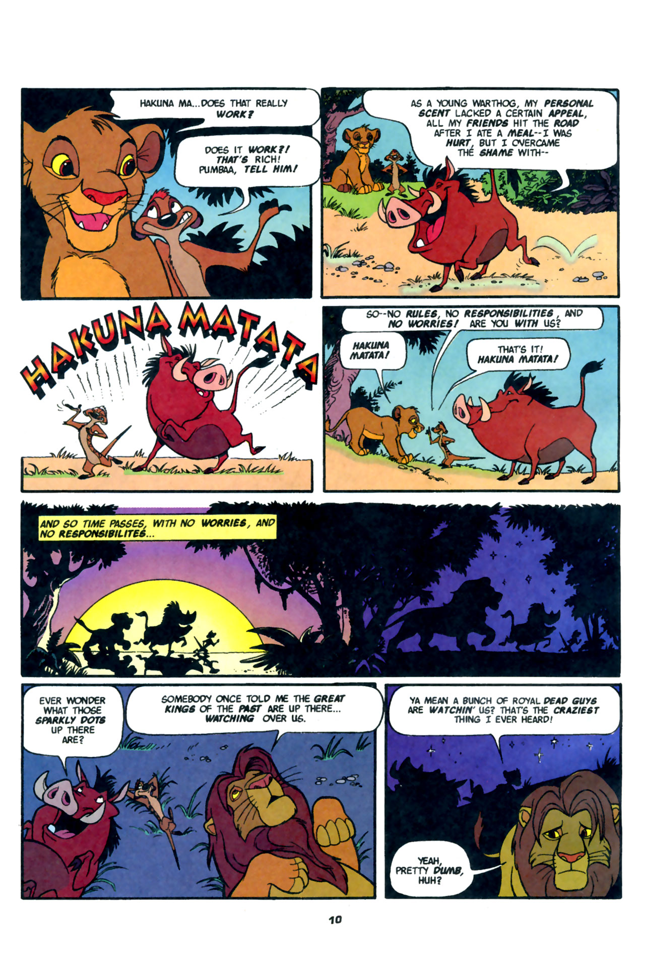 Read online Disney's The Lion King comic -  Issue #2 - 12