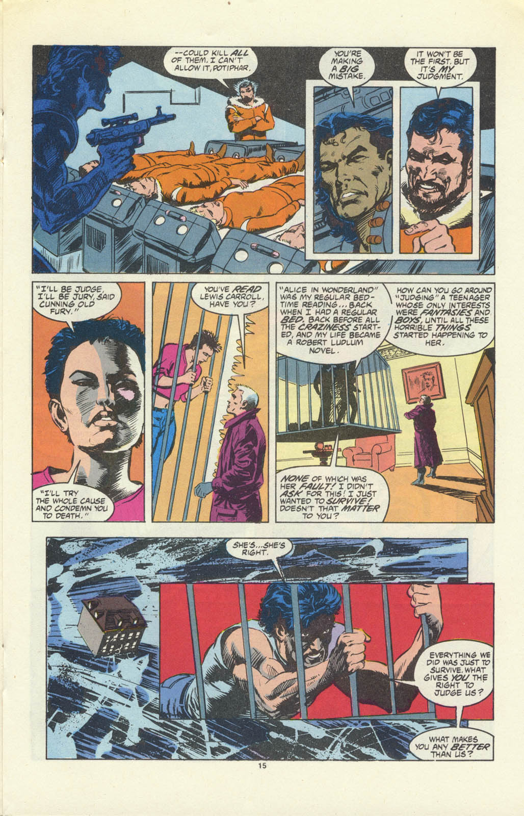 Read online Justice (1986) comic -  Issue #30 - 16