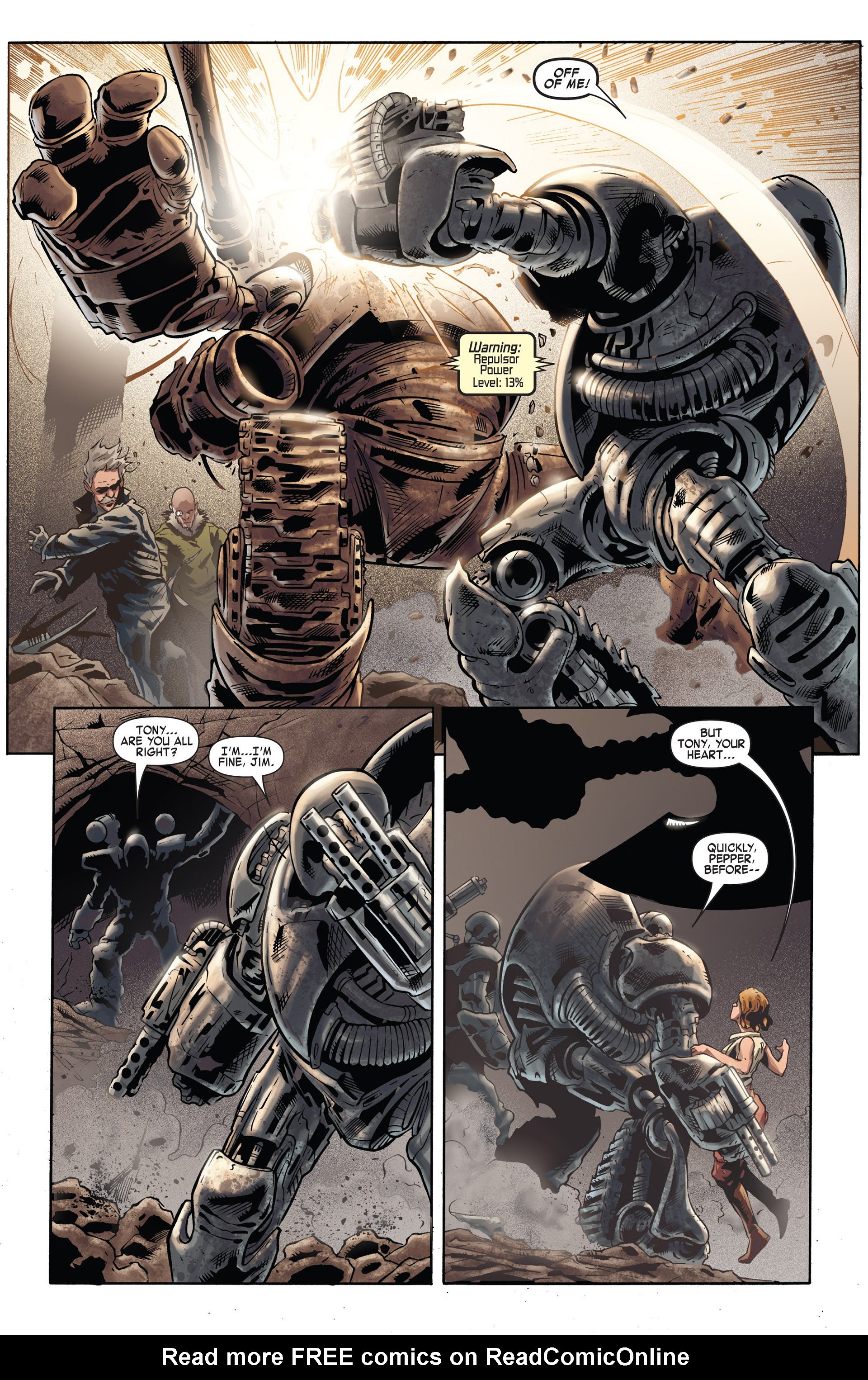 Read online Iron Man Noir comic -  Issue #4 - 7