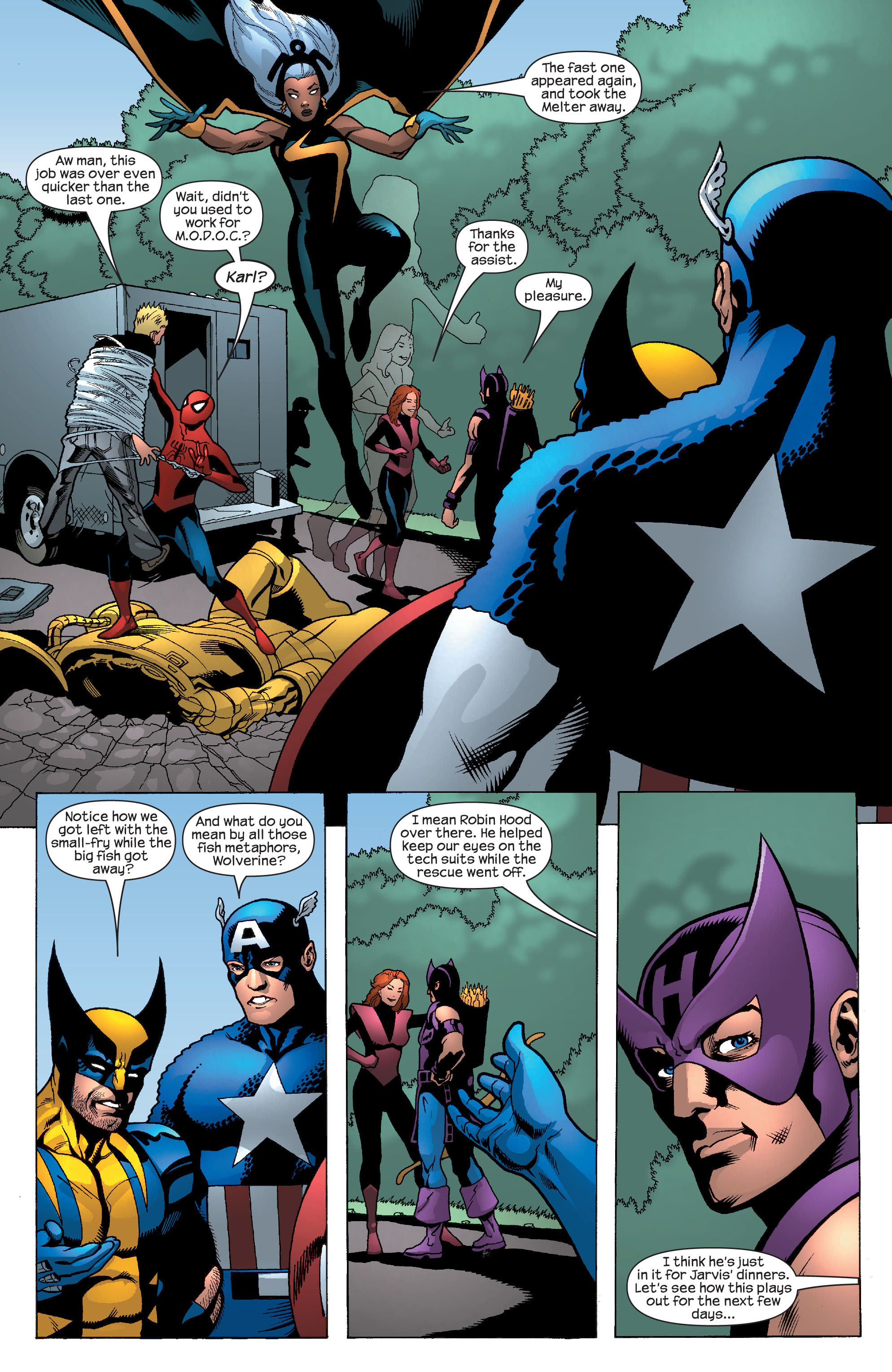 Read online Marvel-Verse: Thanos comic -  Issue #Marvel-Verse (2019) Hawkeye - 18