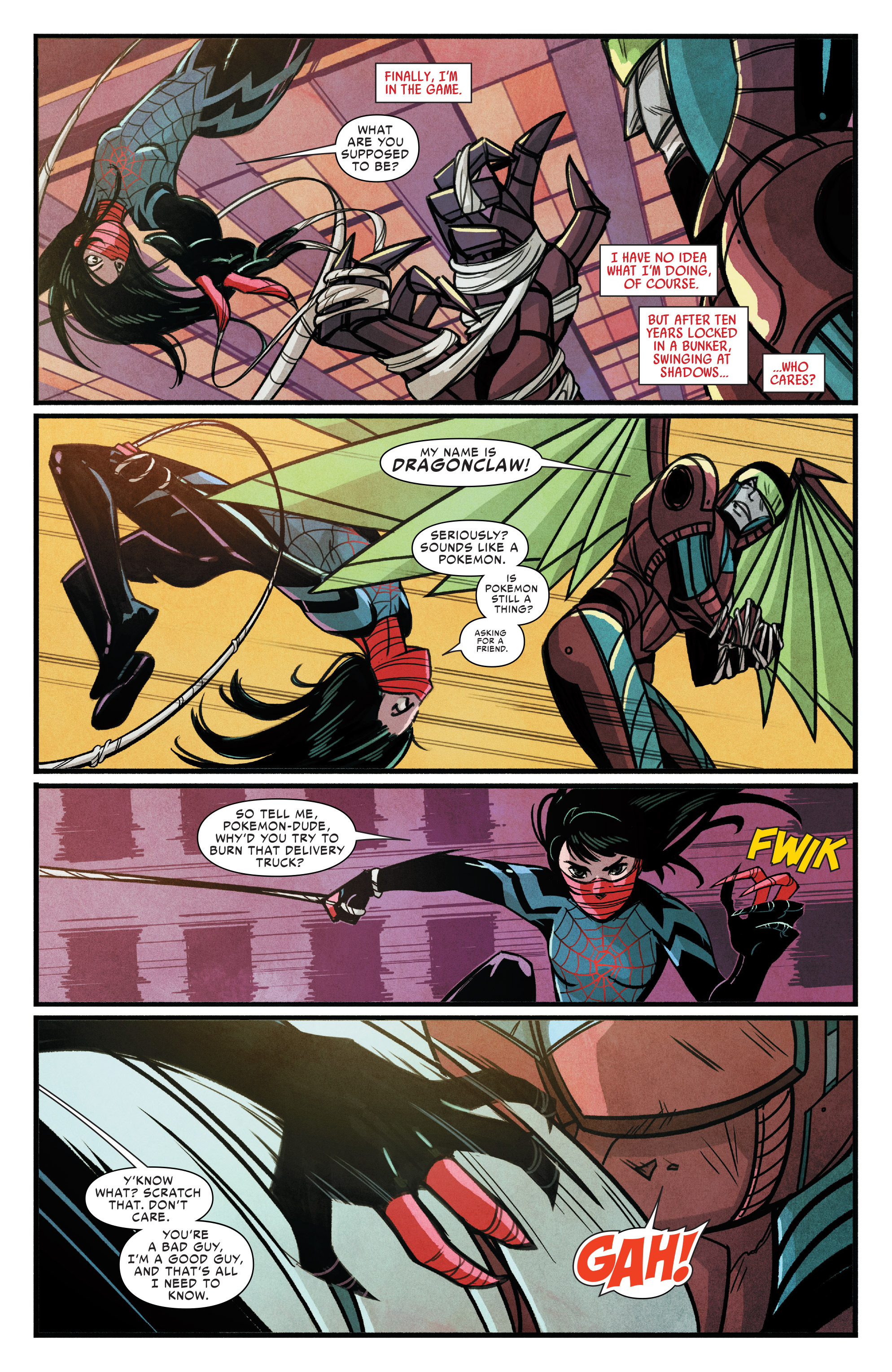 Read online Silk (2015) comic -  Issue #1 - 4