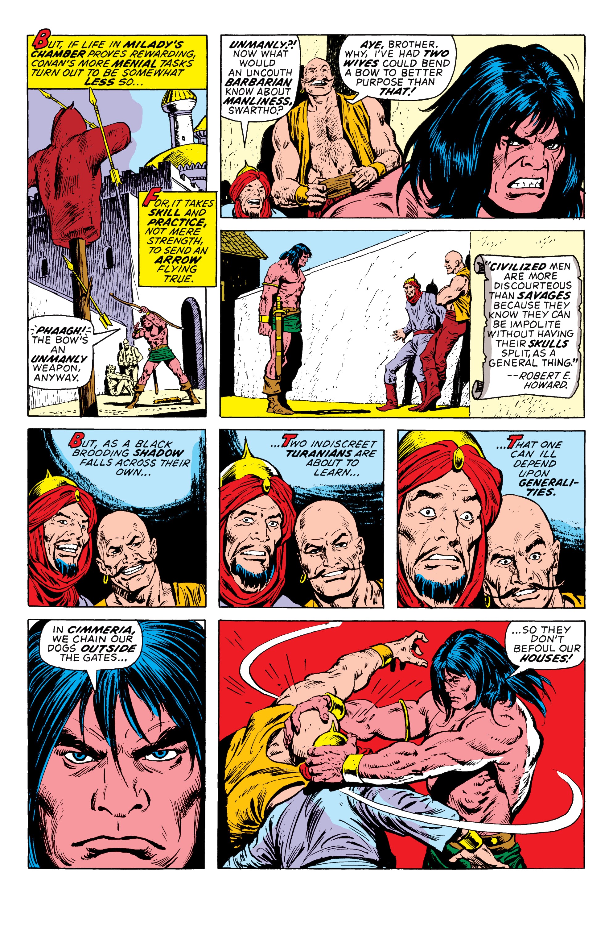 Read online Conan The Barbarian Epic Collection: The Original Marvel Years - The Curse Of The Golden Skull comic -  Issue # TPB (Part 2) - 94