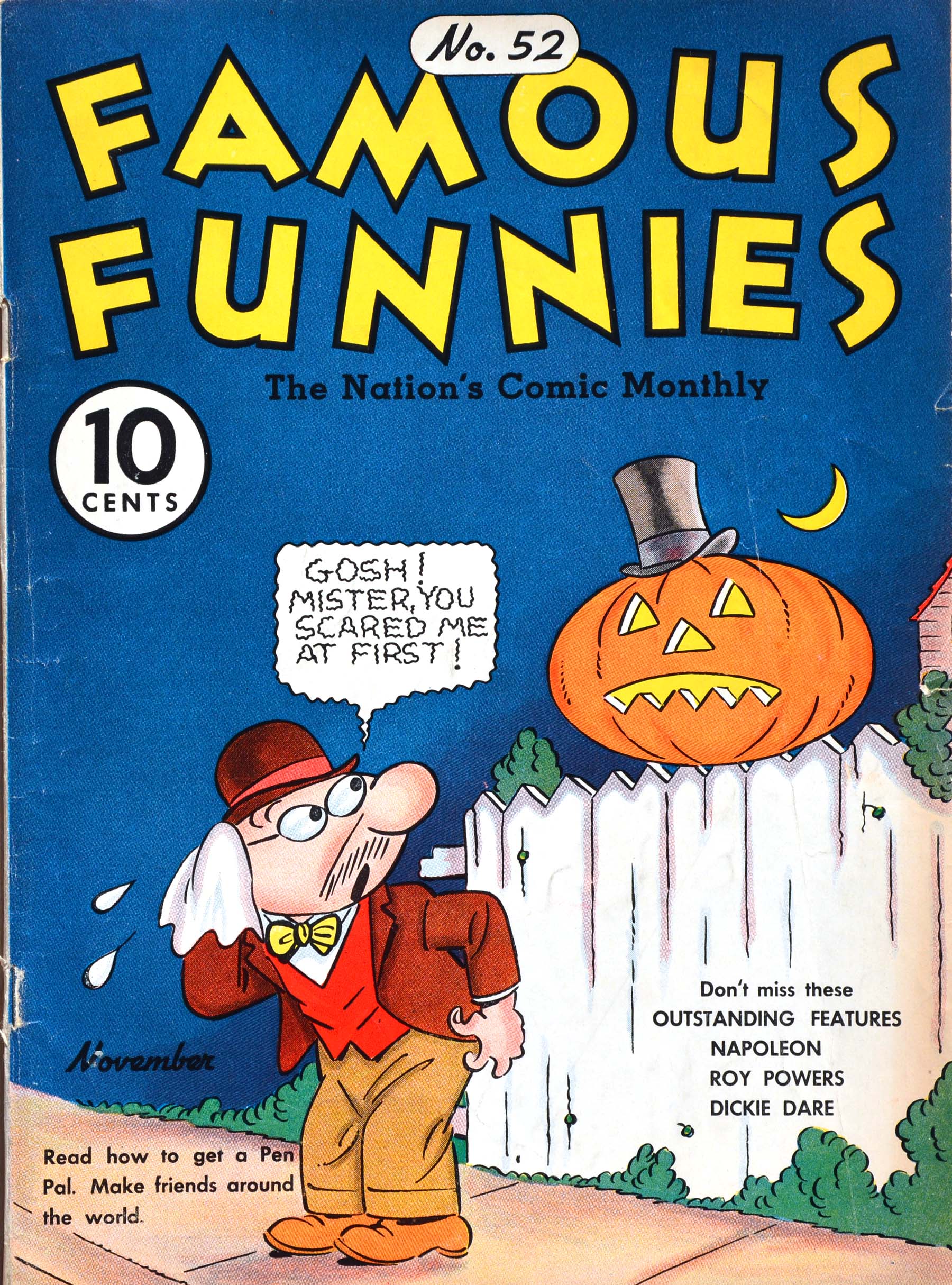 Read online Famous Funnies comic -  Issue #52 - 1