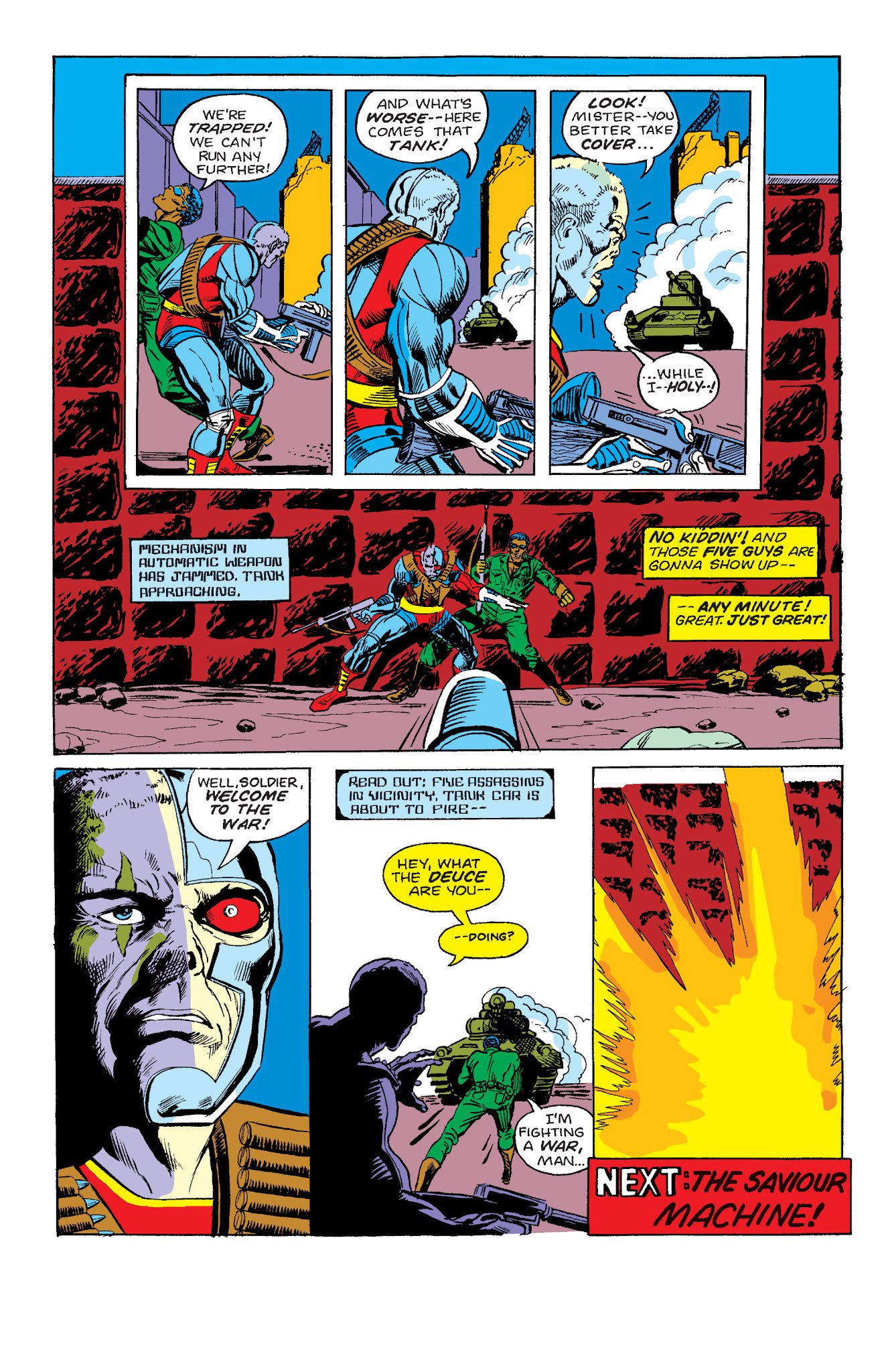 Read online Deathlok the Demolisher: The Complete Collection comic -  Issue # TPB - 70