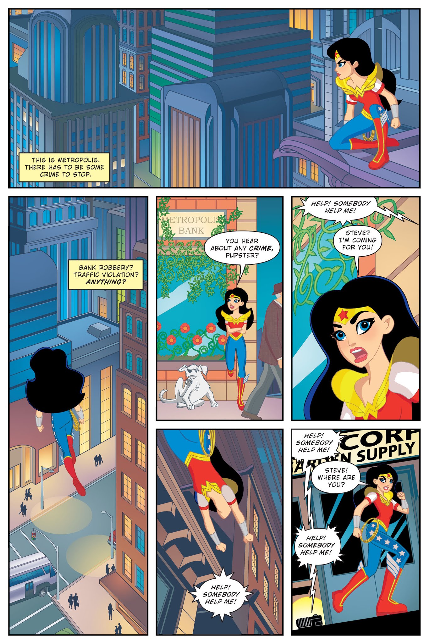 Read online DC Super Hero Girls: Finals Crisis comic -  Issue # TPB - 82