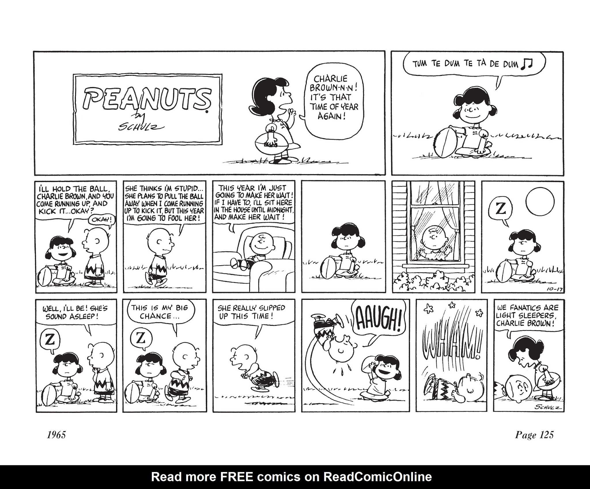 Read online The Complete Peanuts comic -  Issue # TPB 8 - 137