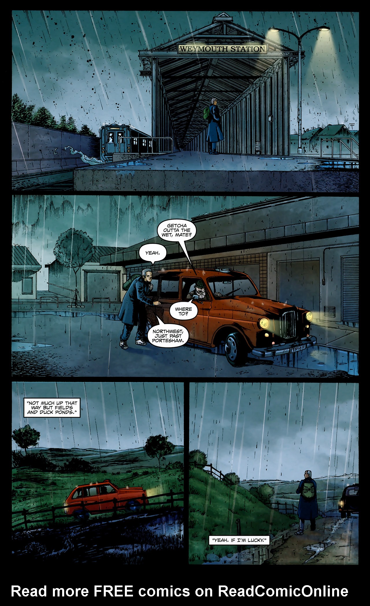 Read online Gravel comic -  Issue #8 - 9