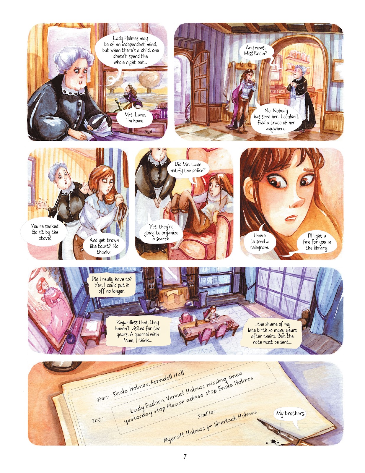 An Enola Holmes Mystery issue 1 - Page 9