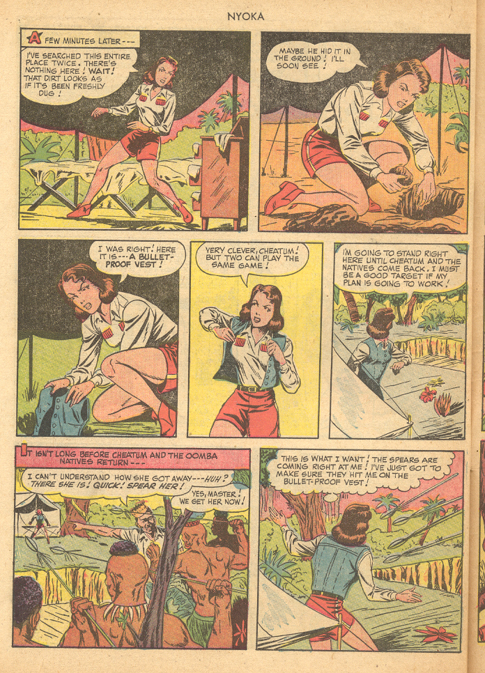 Read online Nyoka the Jungle Girl (1945) comic -  Issue #39 - 46