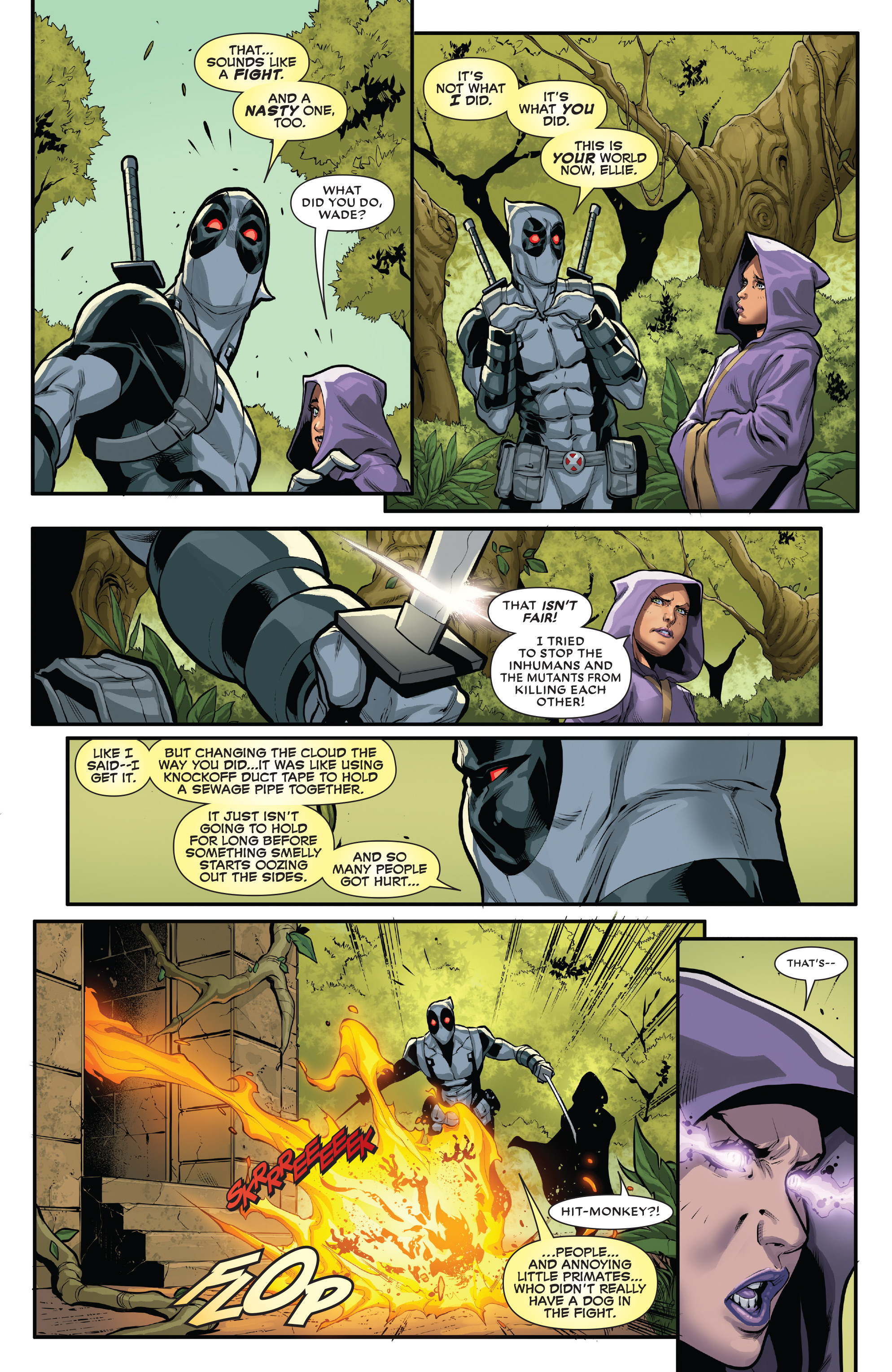 Read online Deadpool & the Mercs For Money [II] comic -  Issue #8 - 12