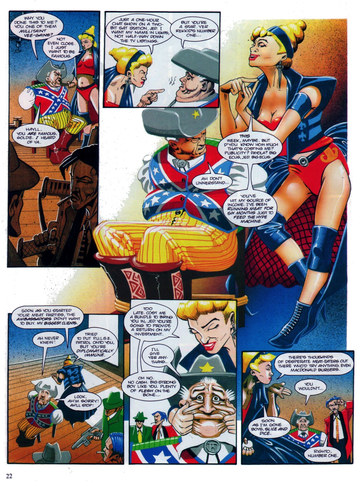 Read online Dead Meat comic -  Issue #3 - 24