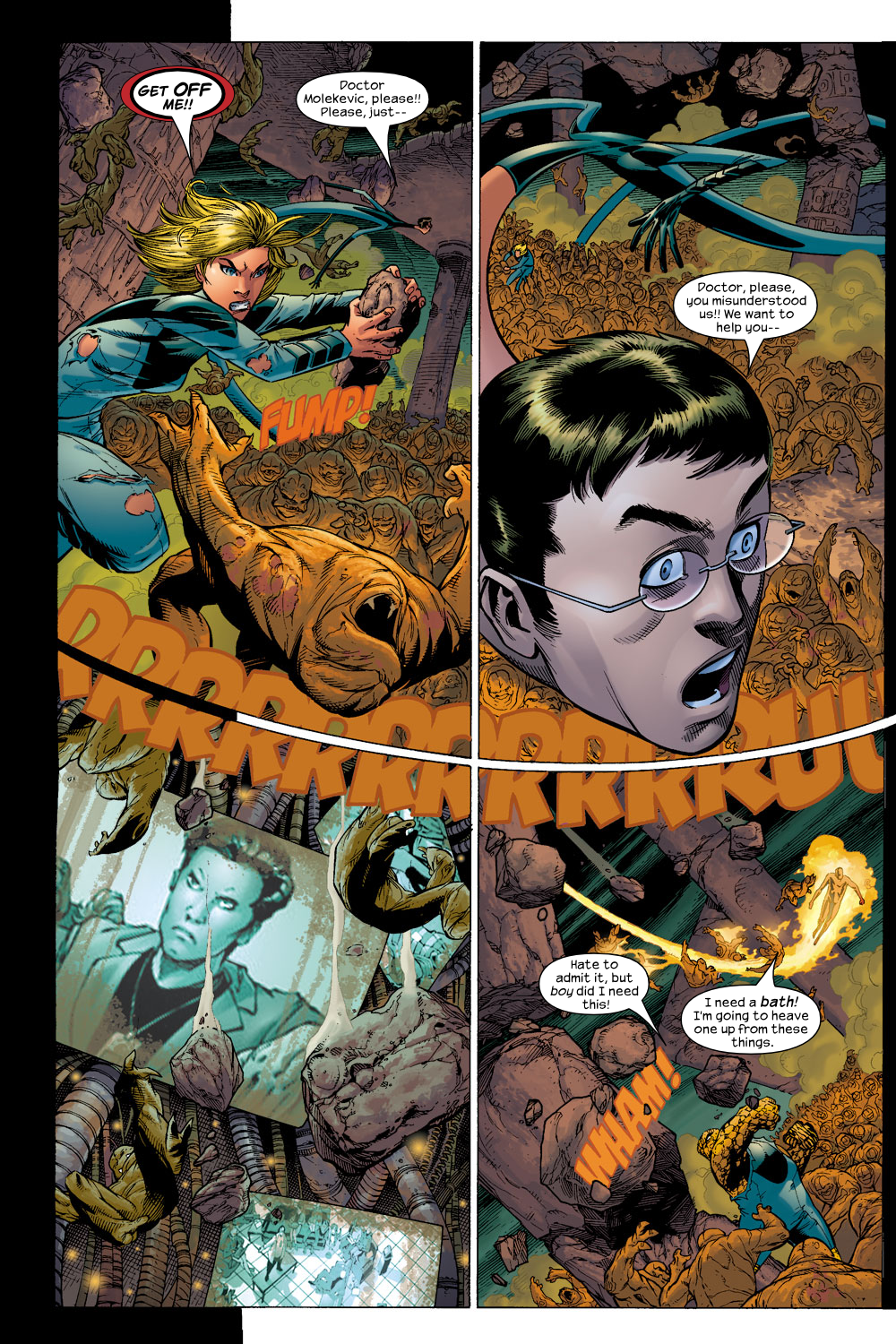 Read online Ultimate Fantastic Four (2004) comic -  Issue #6 - 10