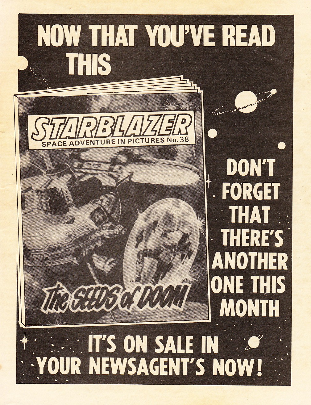 Read online Starblazer comic -  Issue #39 - 67
