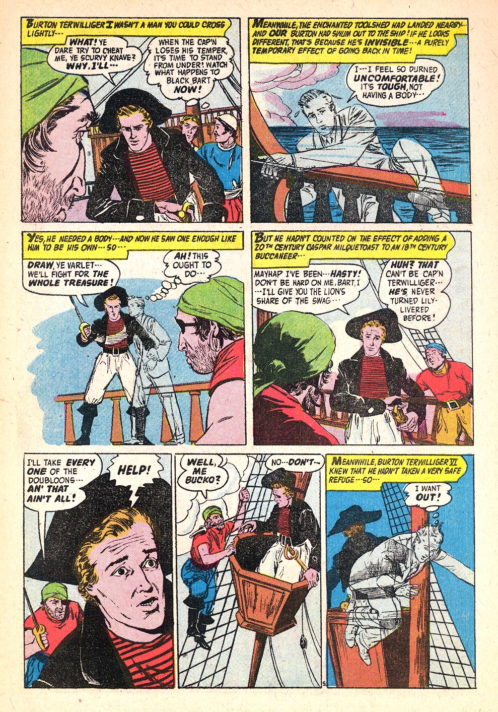 Read online Adventures Into The Unknown comic -  Issue #74 - 7