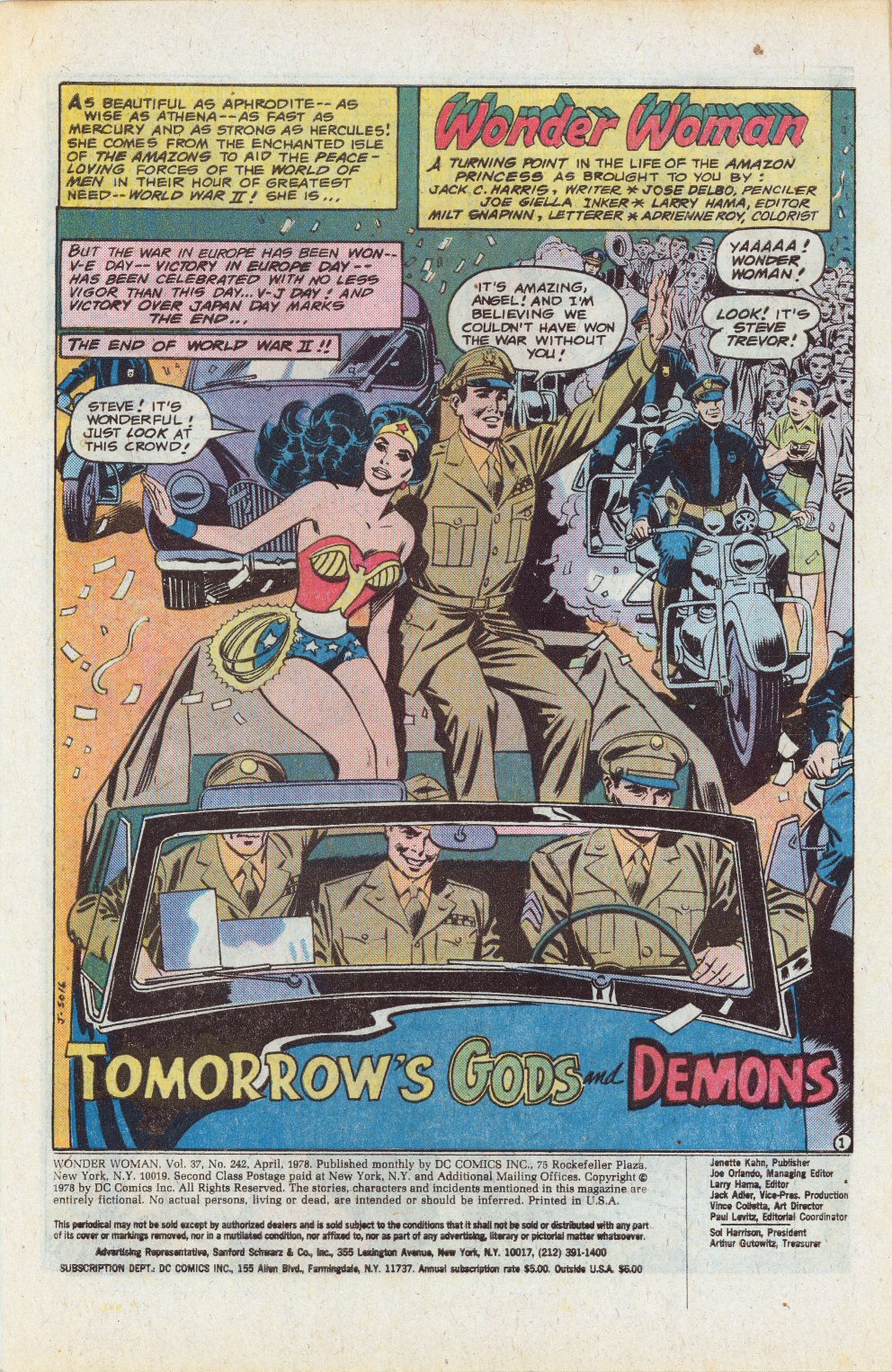 Read online Wonder Woman (1942) comic -  Issue #242 - 3