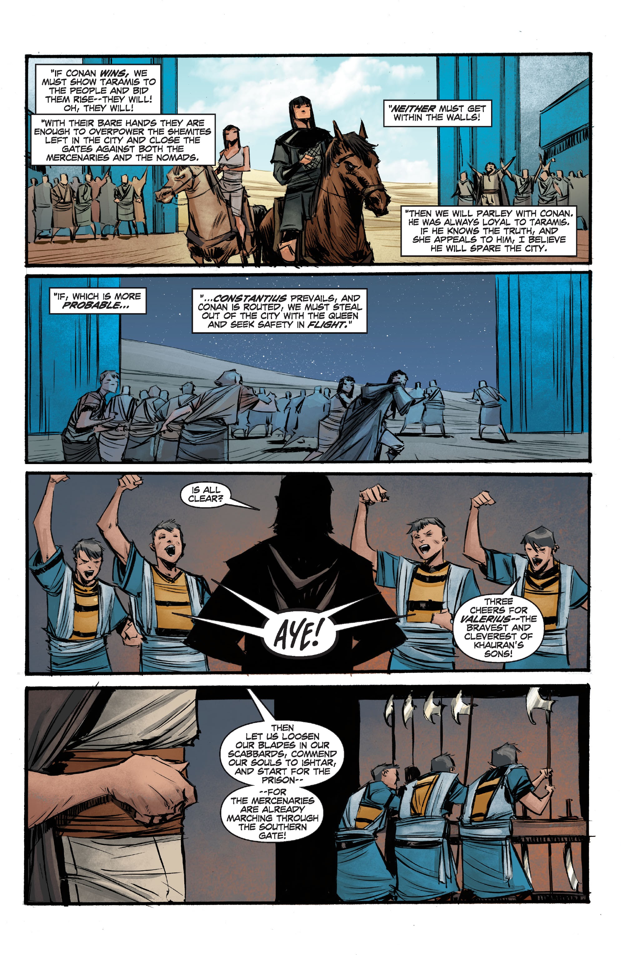 Read online Conan Chronicles Epic Collection comic -  Issue # TPB Blood In His Wake (Part 1) - 99