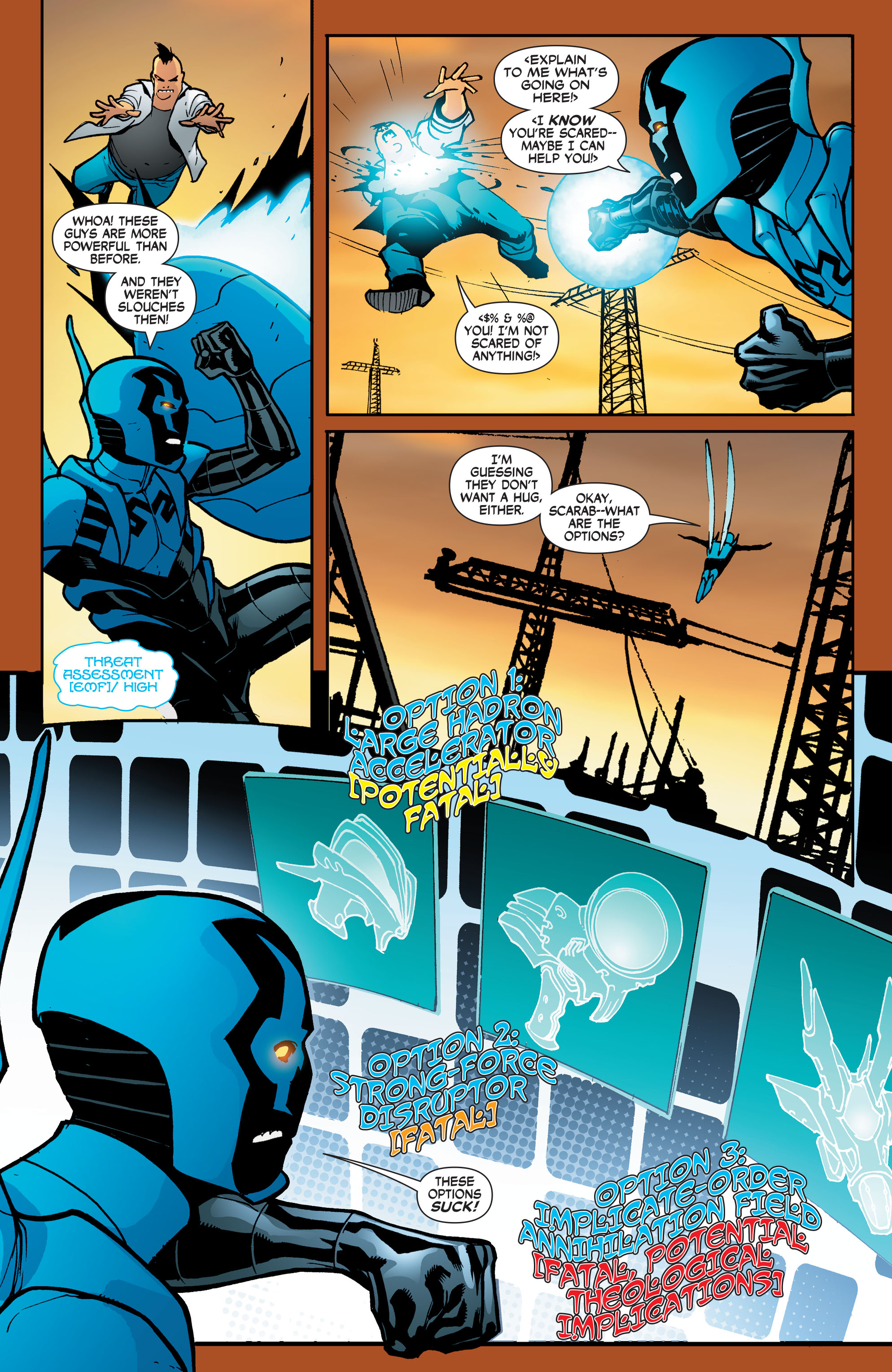 Read online Blue Beetle (2006) comic -  Issue #30 - 18
