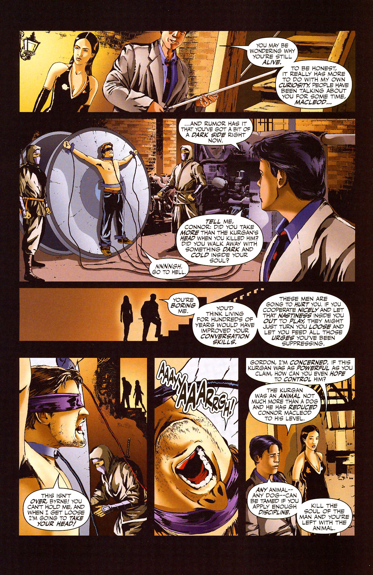 Read online Highlander comic -  Issue #7 - 21
