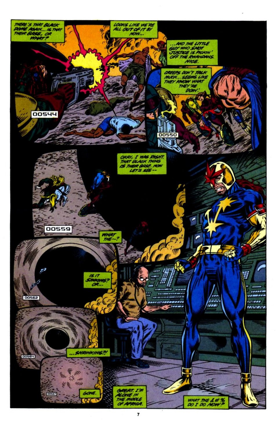 Read online The New Warriors comic -  Issue #55 - 7