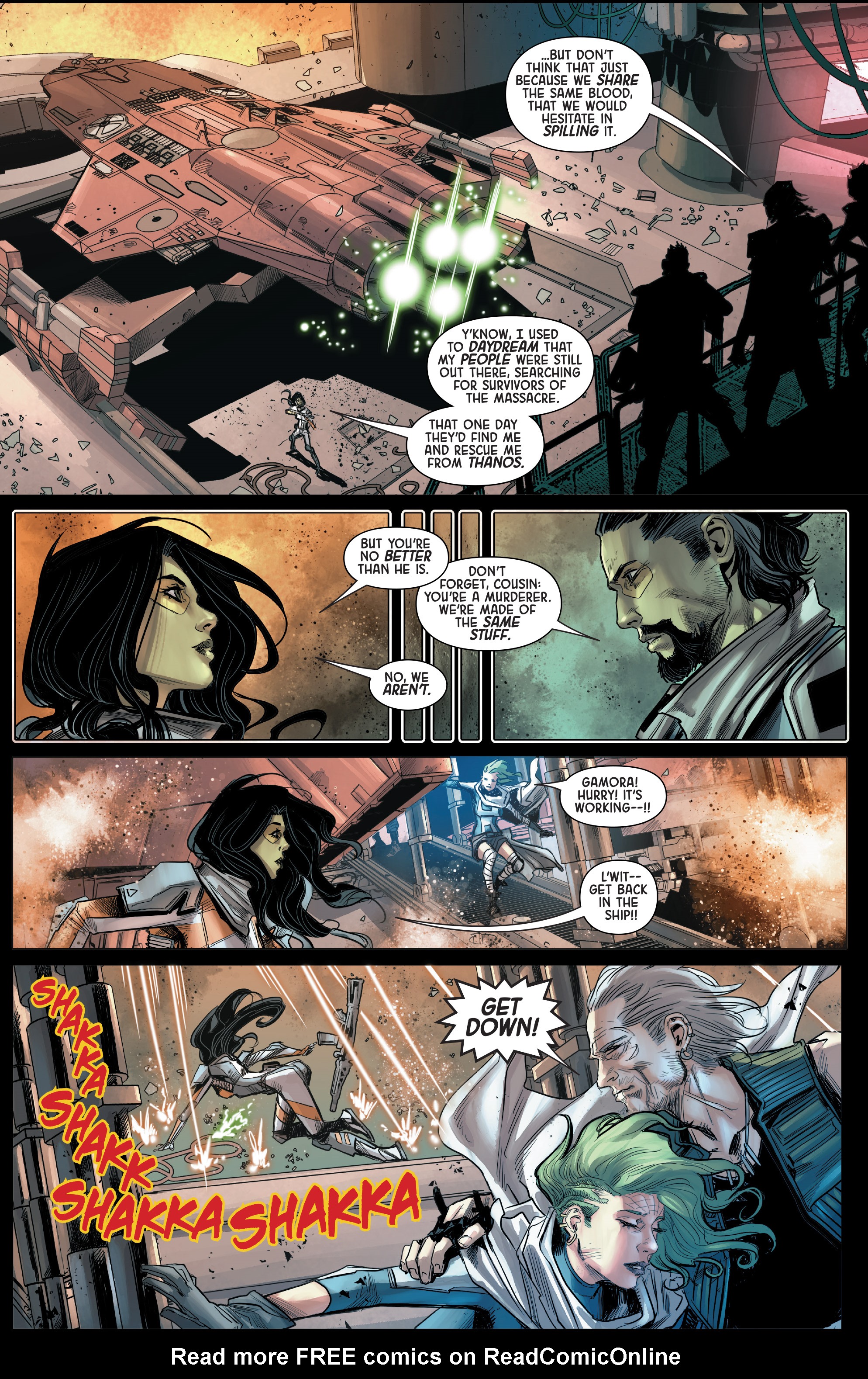 Read online Gamora comic -  Issue #5 - 11