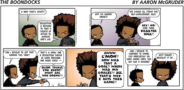 Read online The Boondocks Collection comic -  Issue # Year 2000 - 9