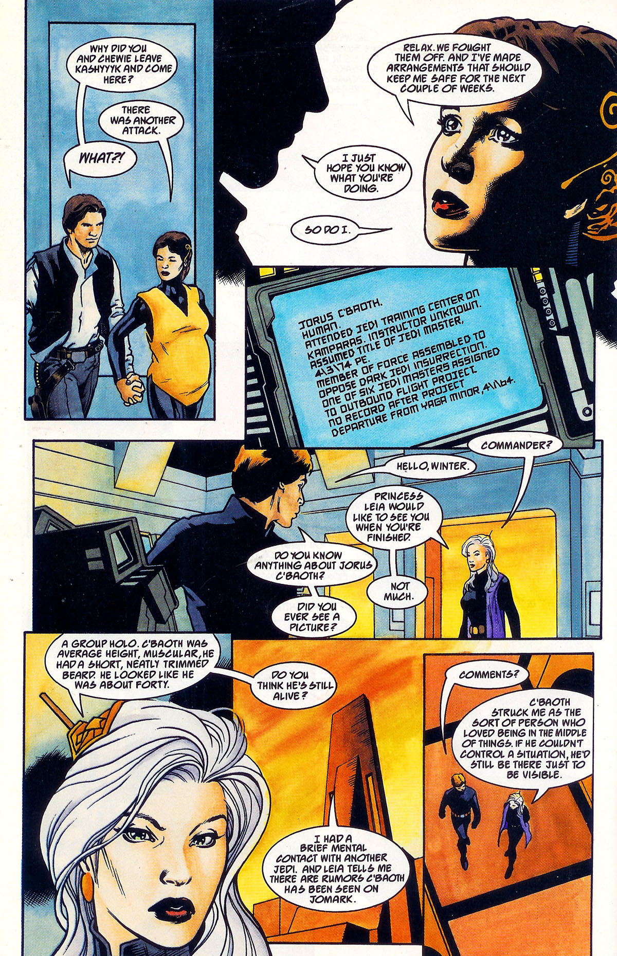 Read online Star Wars: Dark Force Rising comic -  Issue #1 - 18