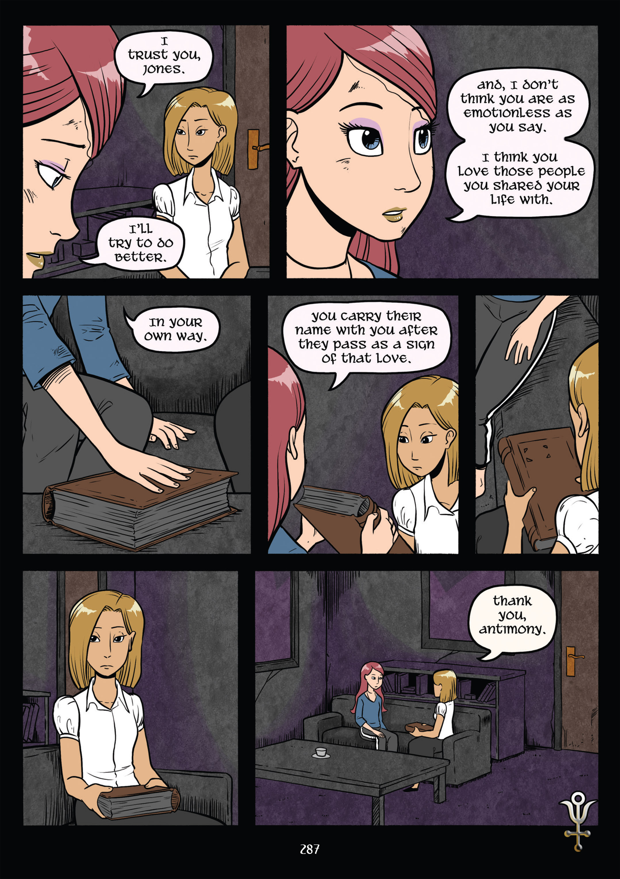 Read online Gunnerkrigg Court comic -  Issue # TPB 4 (Part 3) - 87