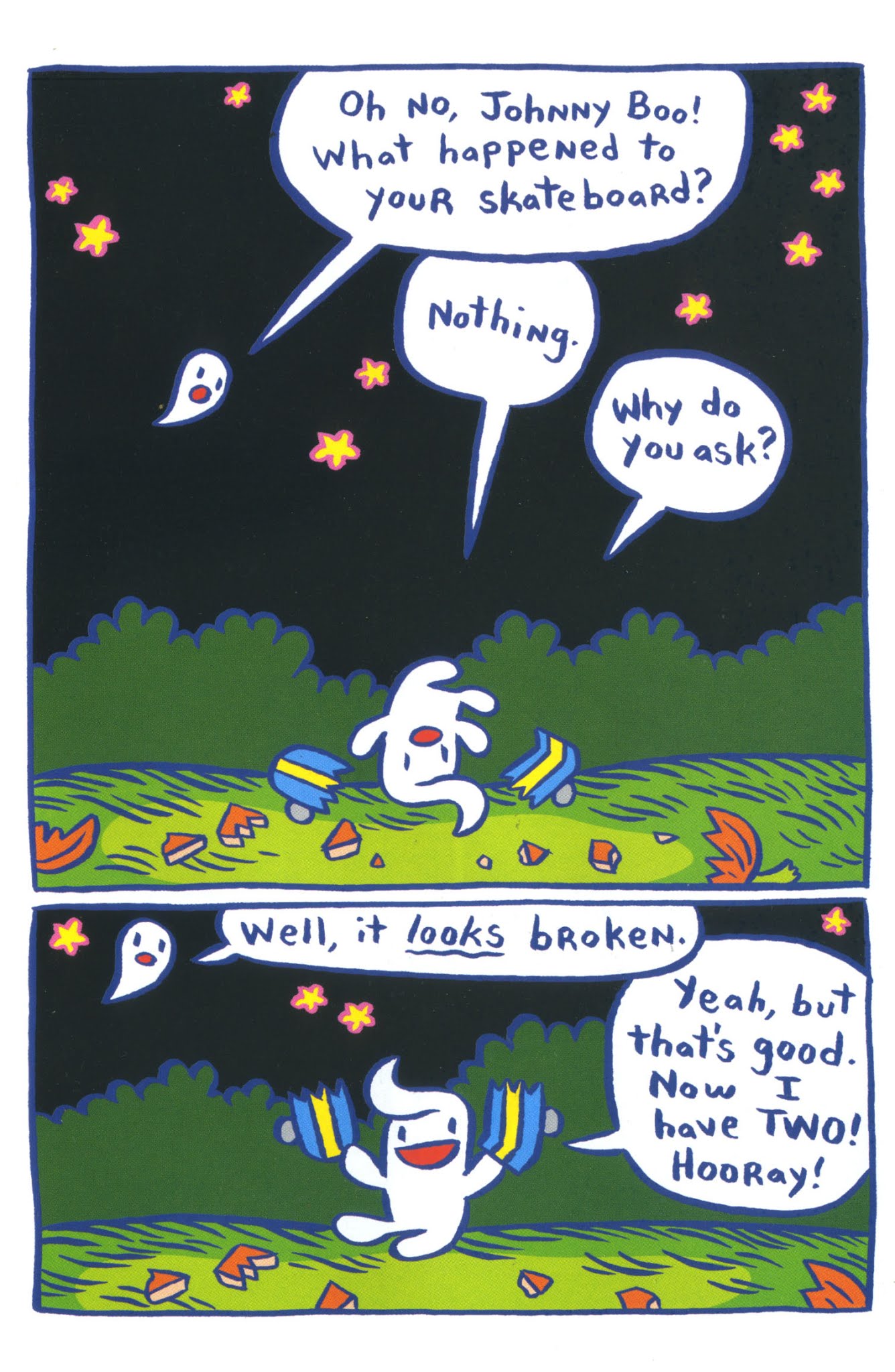 Read online Halloween Comic Fest 2018 comic -  Issue # Johnny Boo and the Spooky Tree - 3