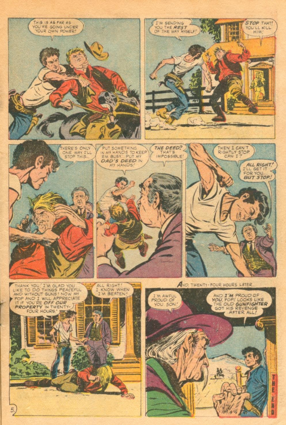 Read online Western Gunfighters (1956) comic -  Issue #22 - 7
