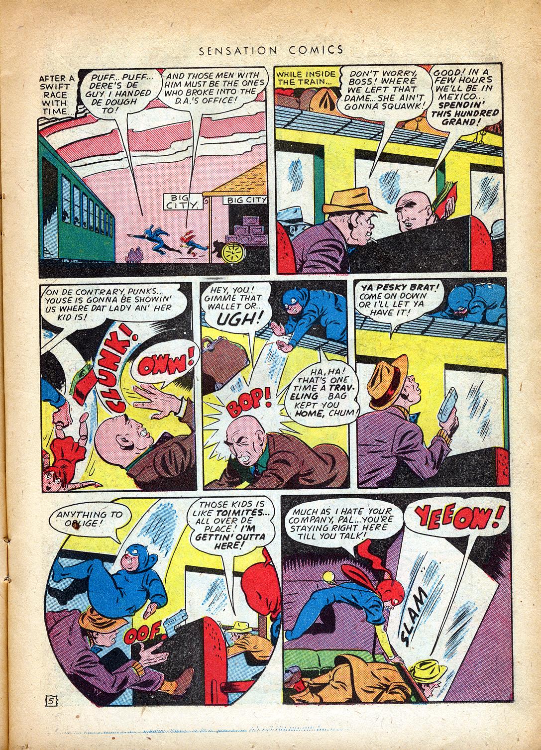 Read online Sensation (Mystery) Comics comic -  Issue #37 - 21