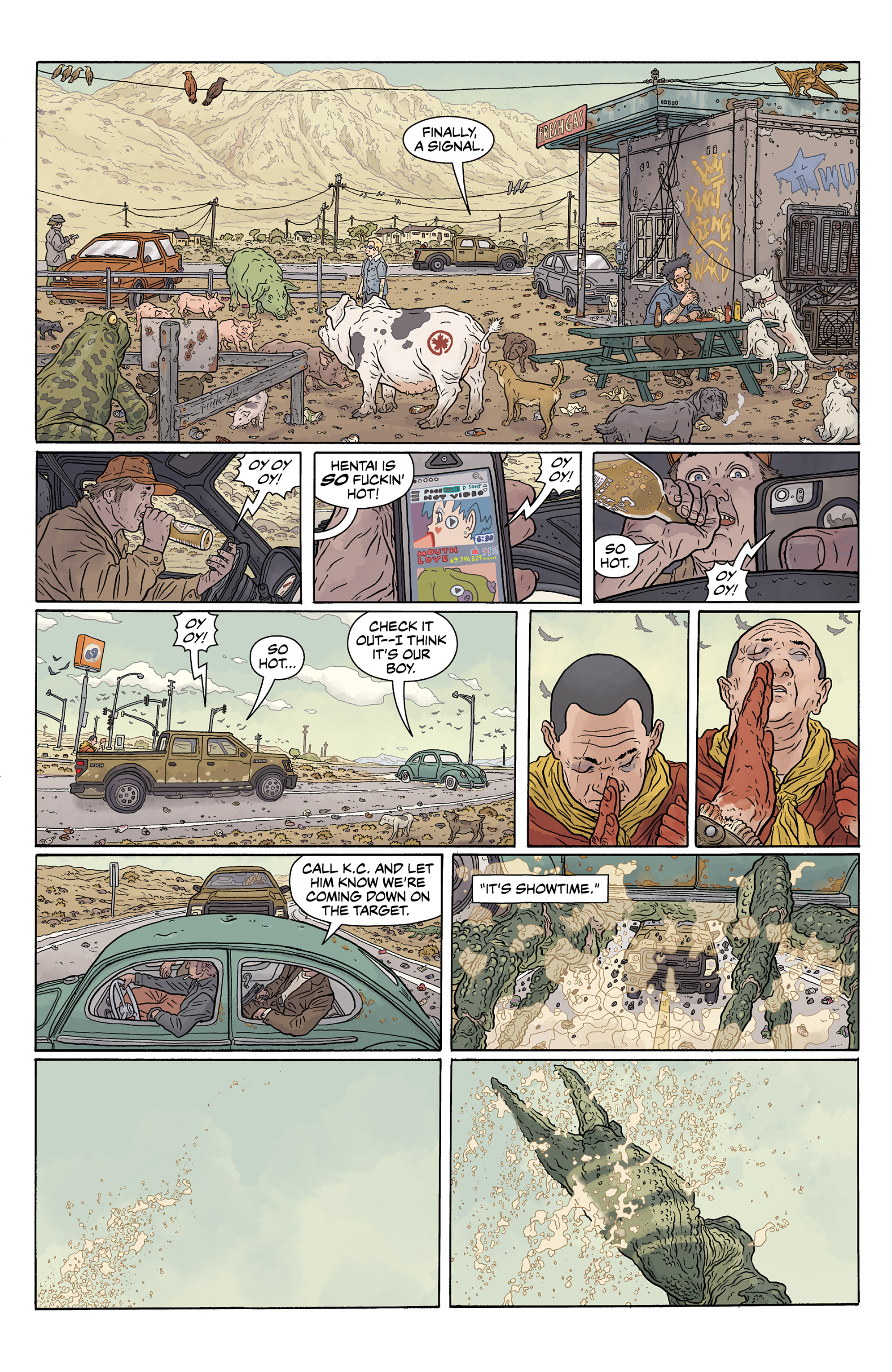 Read online The Shaolin Cowboy: Who'll Stop the Reign? comic -  Issue #1 - 25