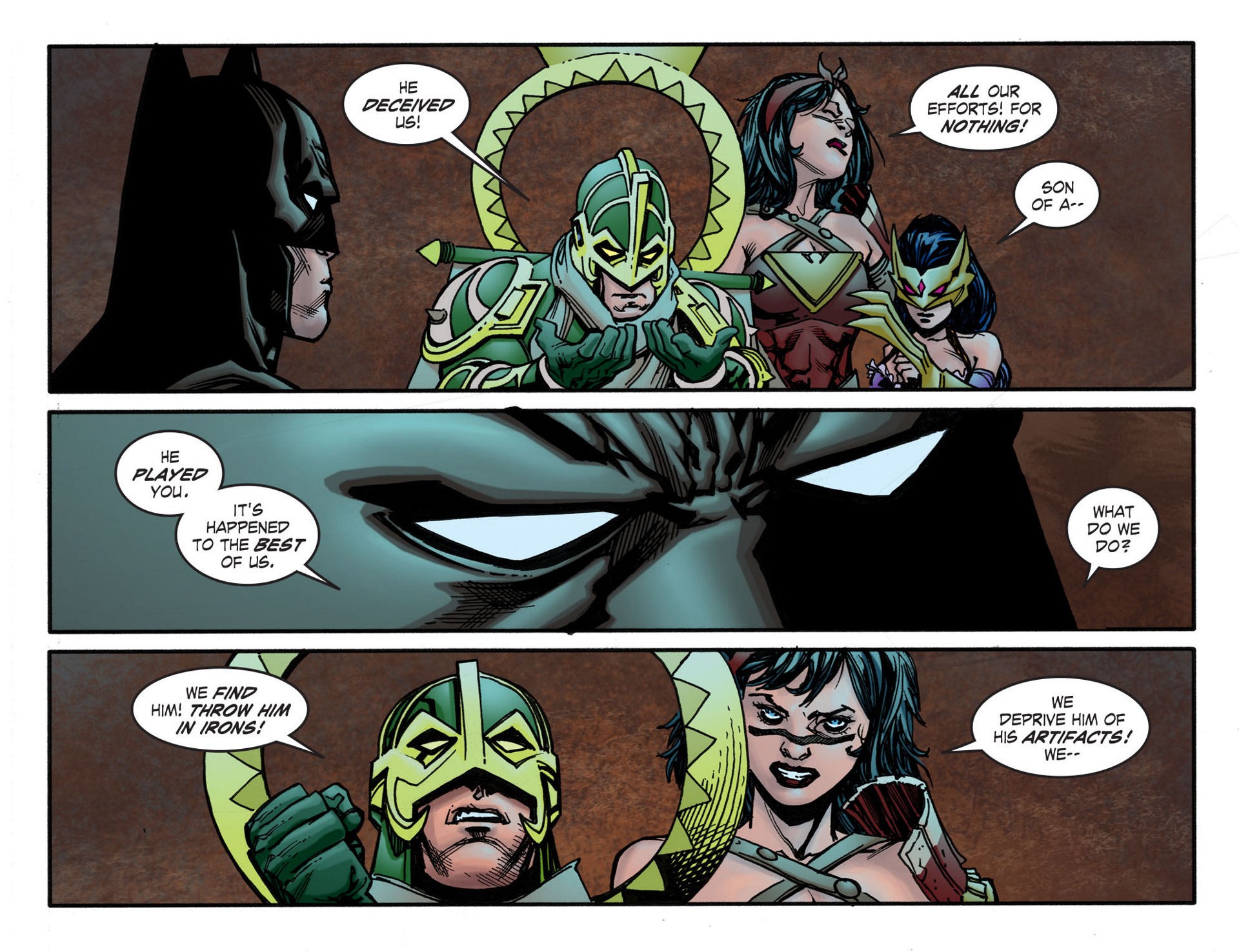 Read online Infinite Crisis: Fight for the Multiverse [I] comic -  Issue #5 - 12