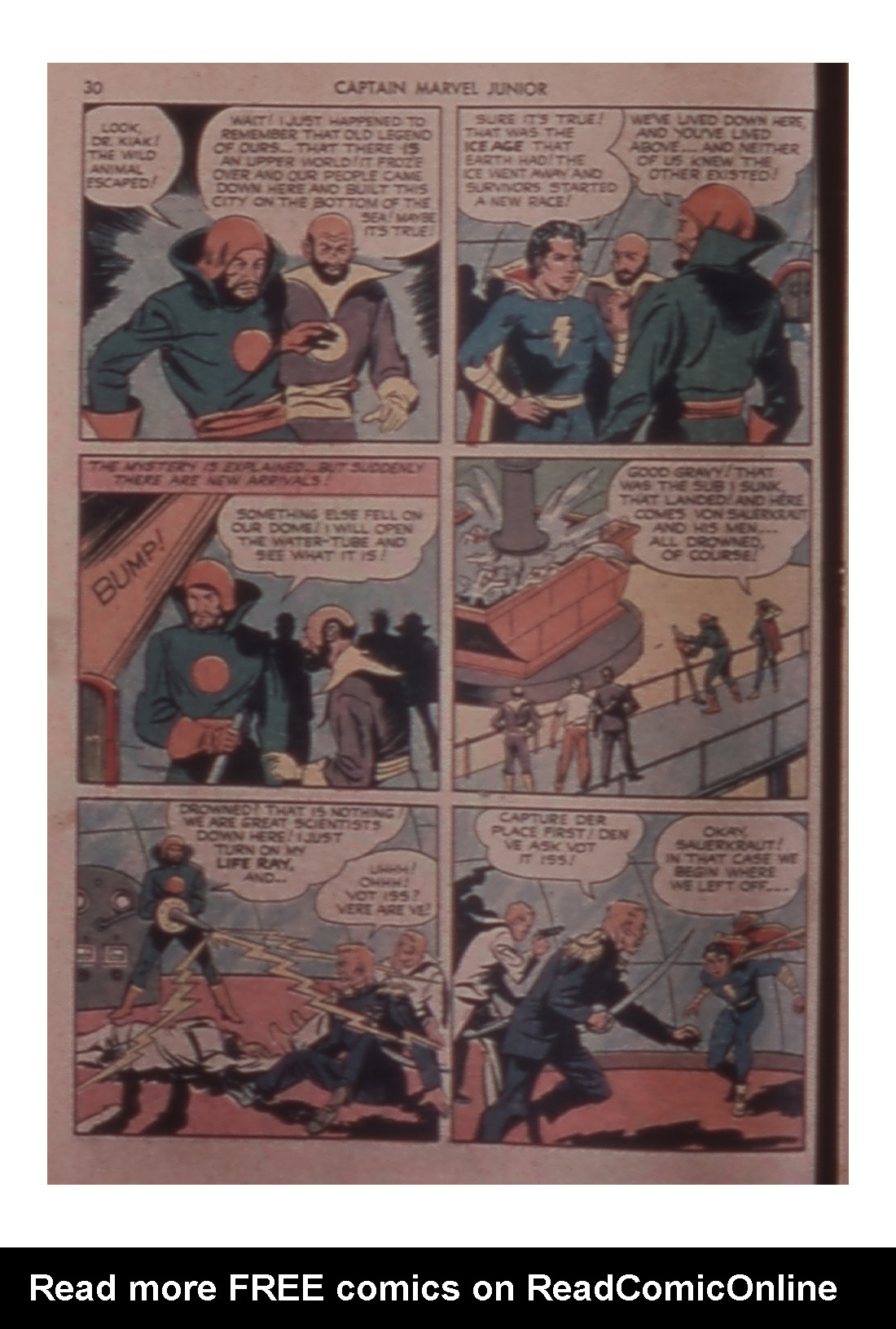 Read online Captain Marvel, Jr. comic -  Issue #7 - 30