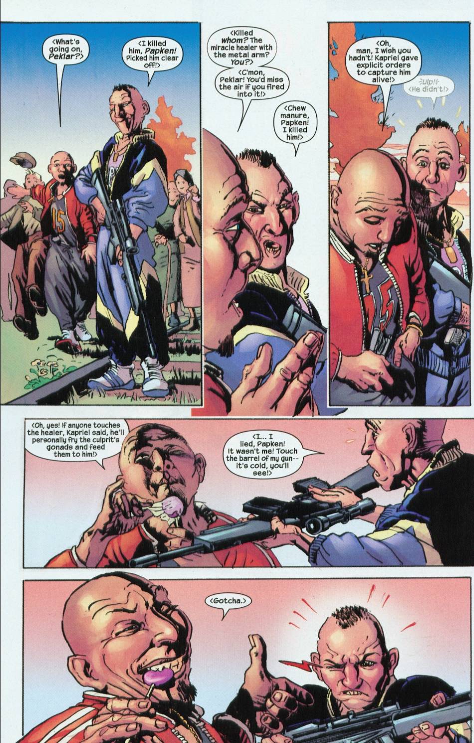 Read online Soldier X comic -  Issue #5 - 6