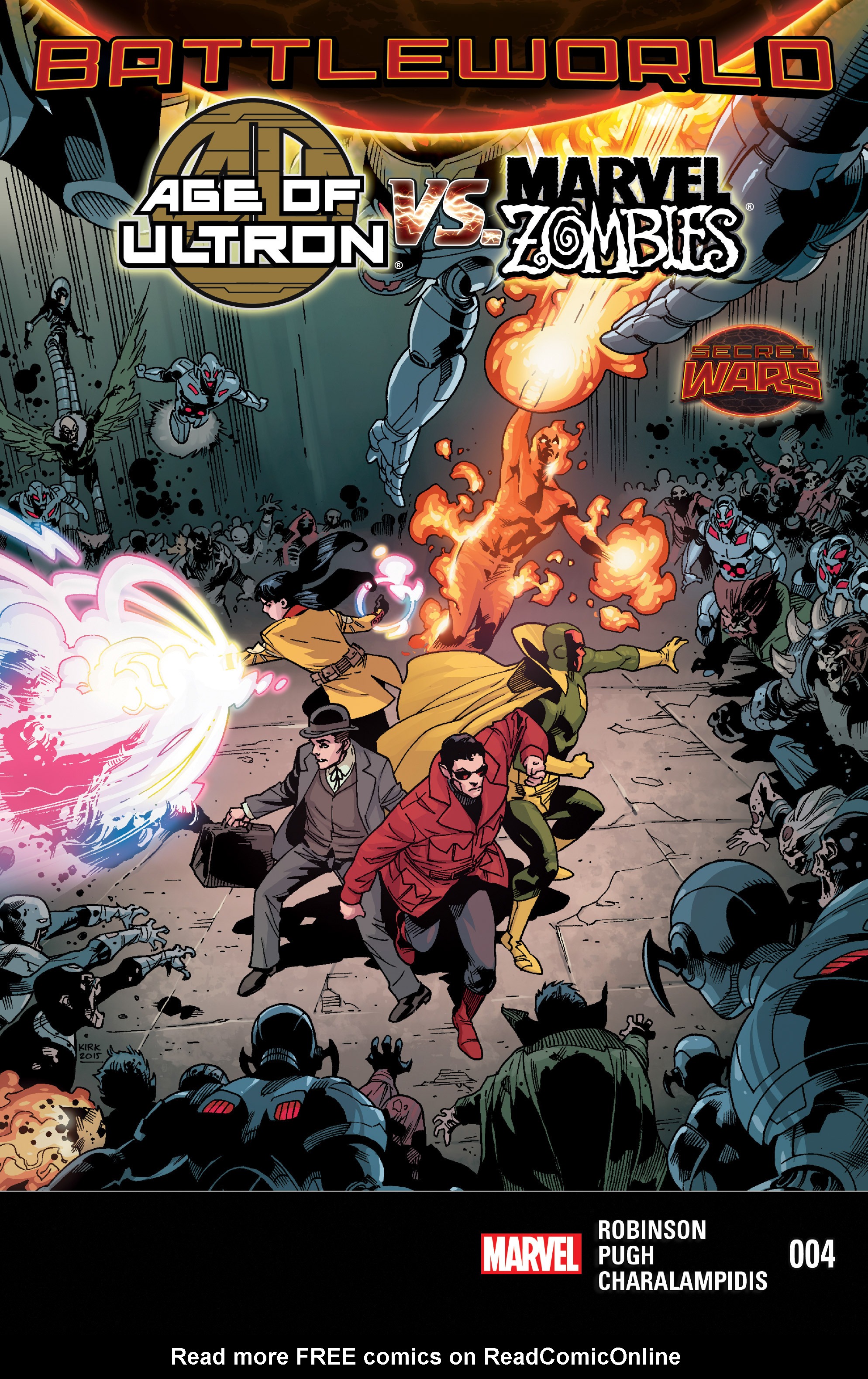 Read online Age of Ultron Vs. Marvel Zombies comic -  Issue #4 - 1