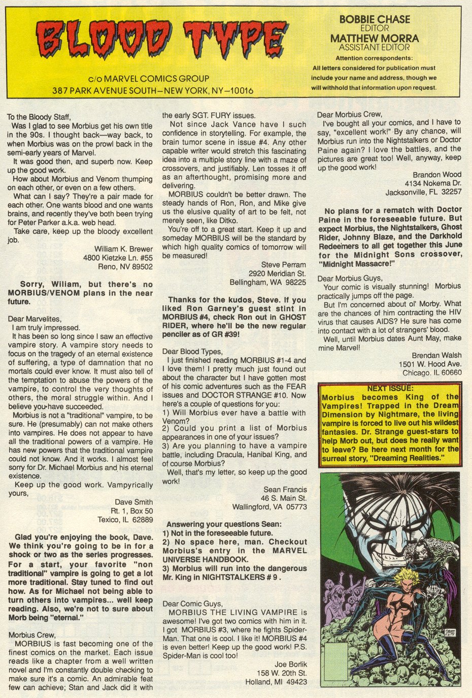 Read online Morbius: The Living Vampire (1992) comic -  Issue #8 - 25