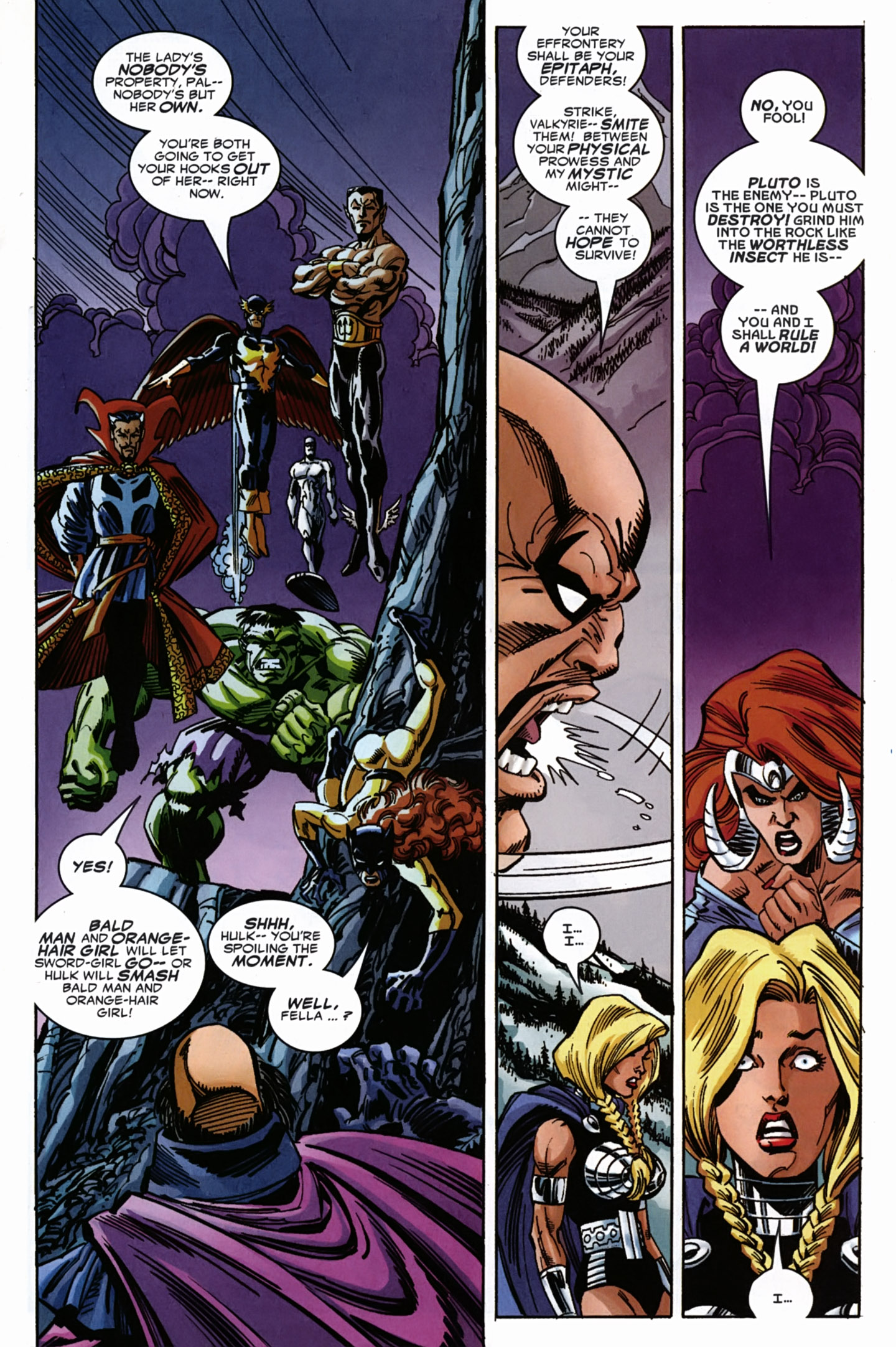 Read online Defenders (2001) comic -  Issue #4 - 10