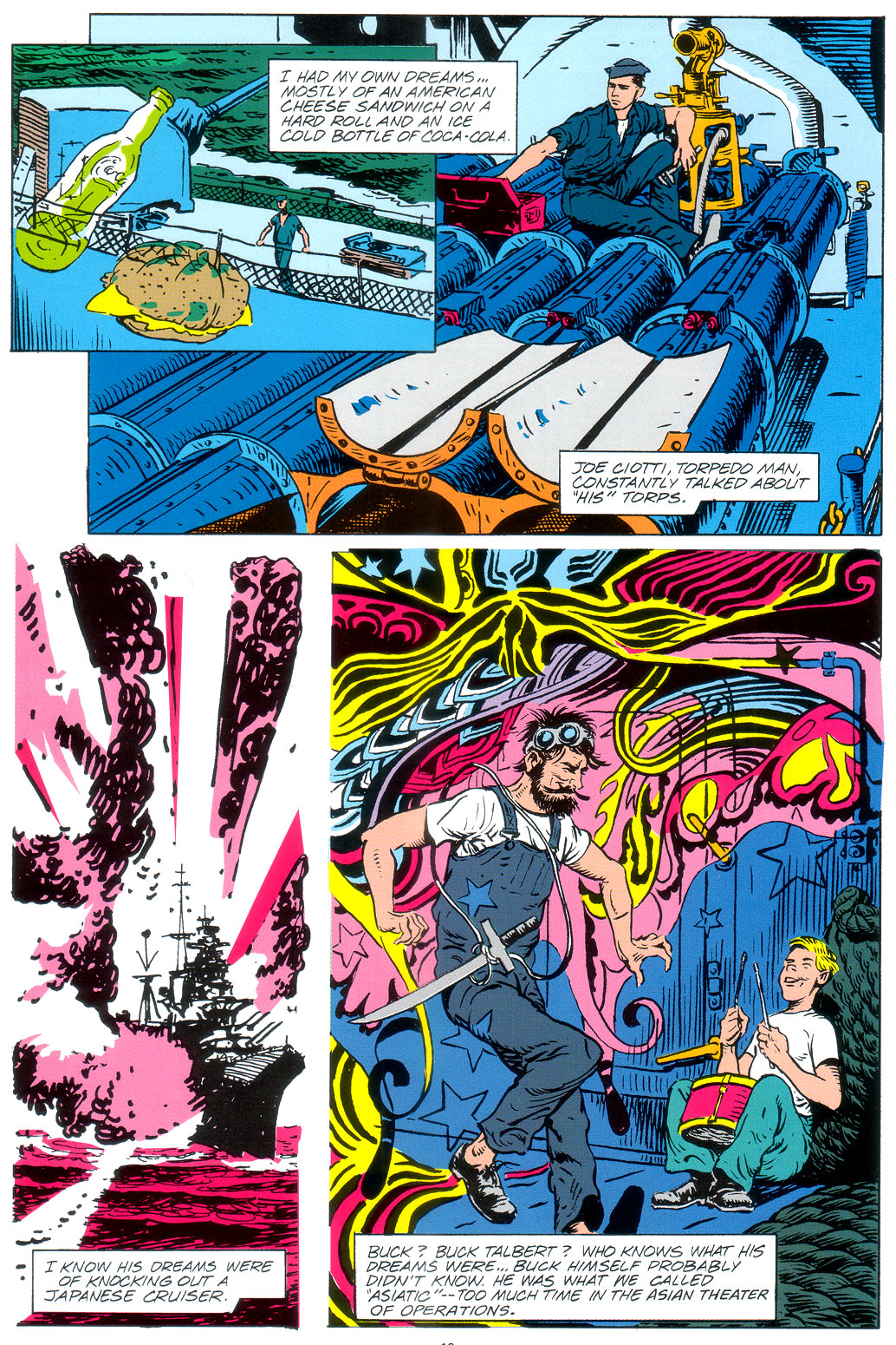 Read online Marvel Graphic Novel comic -  Issue #48 - A Sailors Story - Book 2 - 12