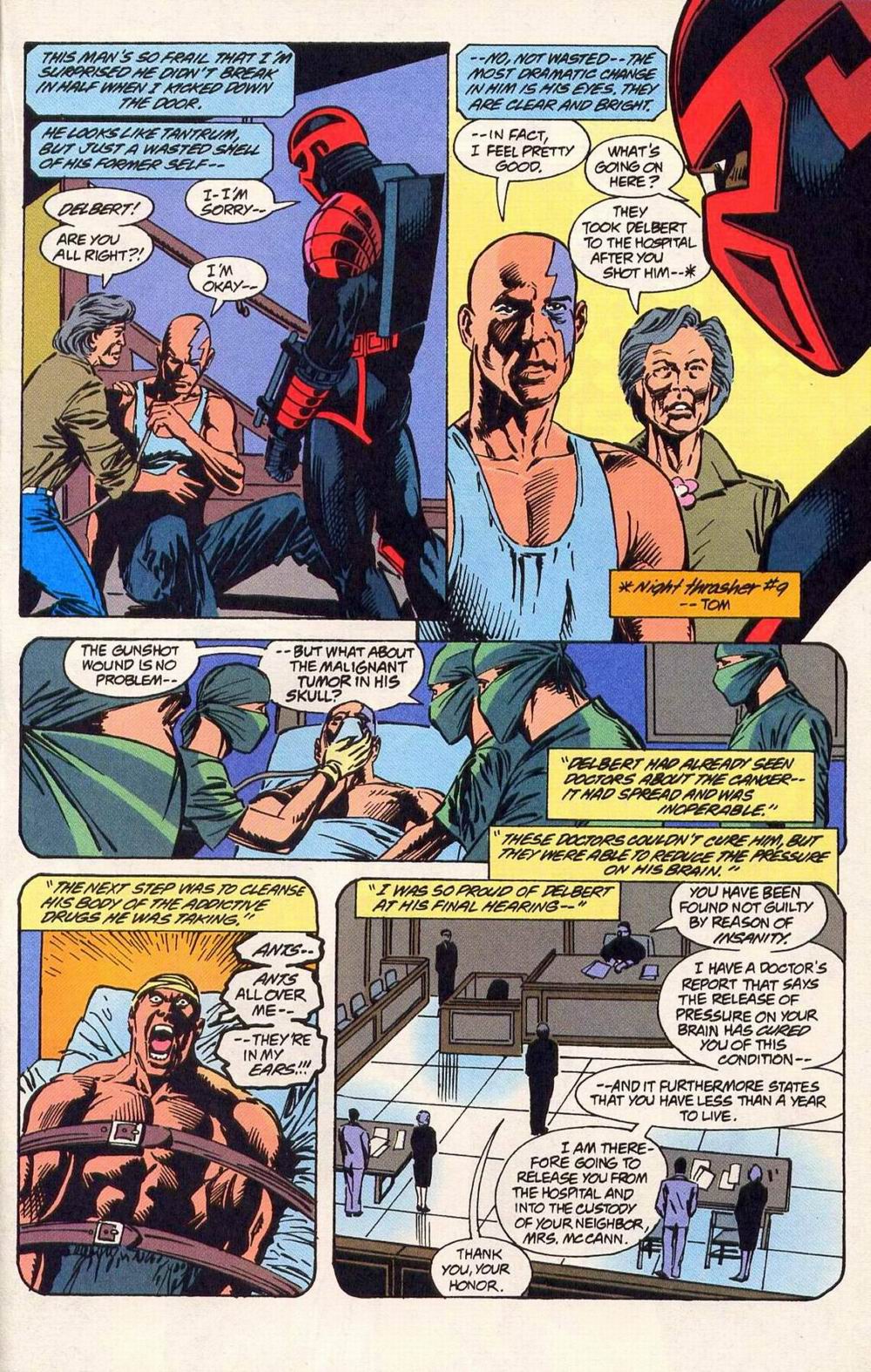 Read online Night Thrasher comic -  Issue #19 - 11