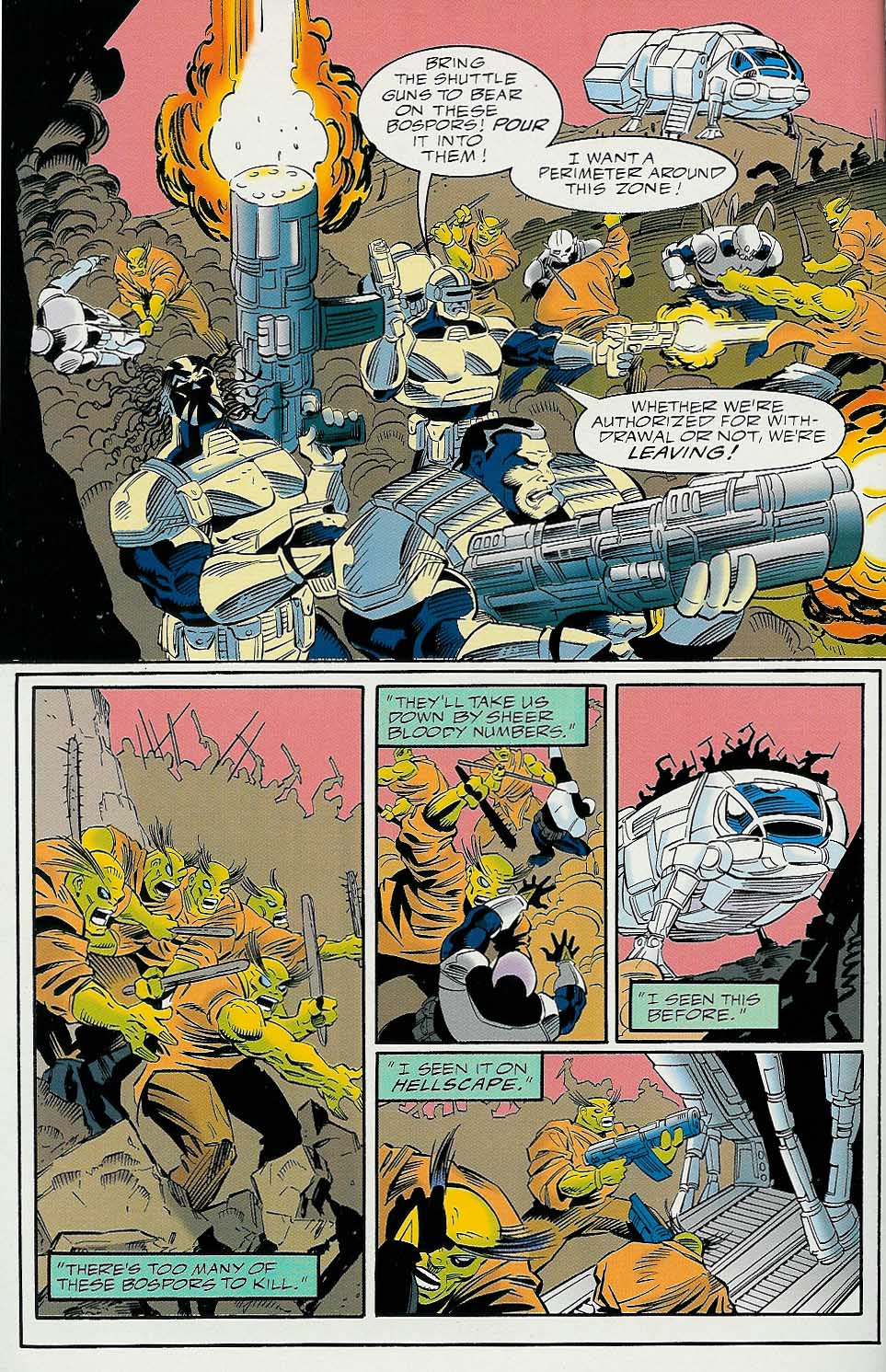 Read online Alien Legion: One Planet at a Time comic -  Issue #1 - 34