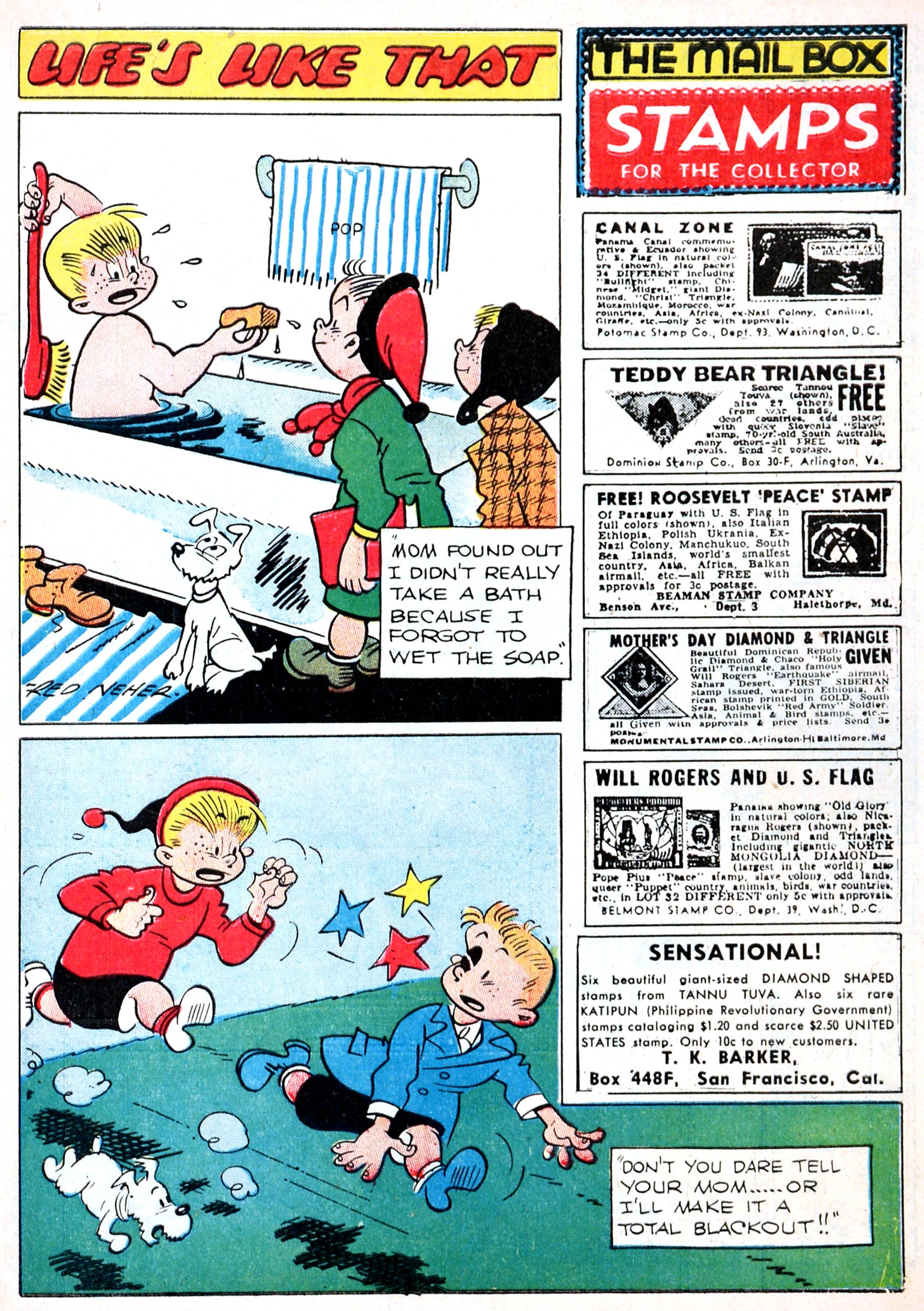 Read online Famous Funnies comic -  Issue #96 - 3